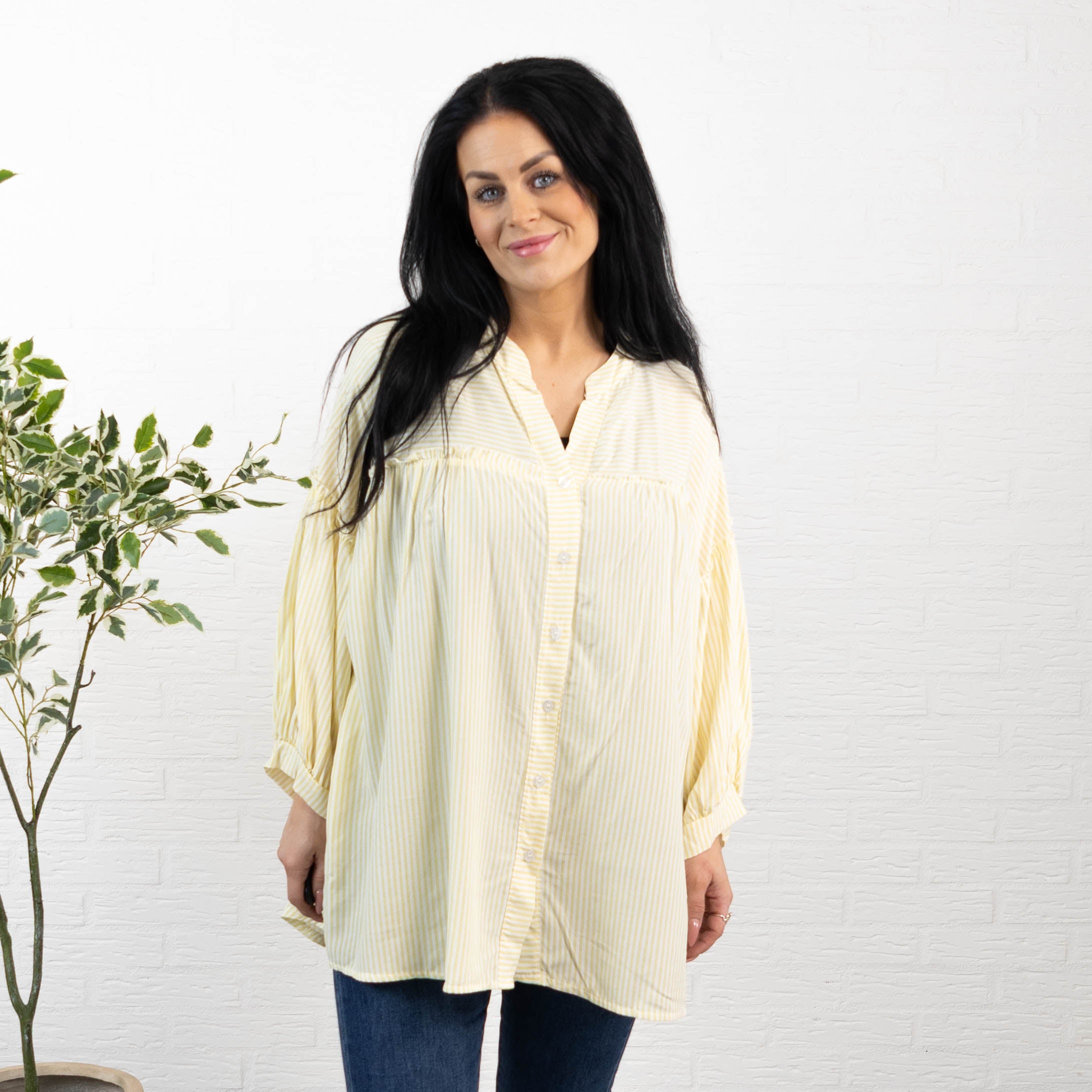 Oklahoma skjorte/tunika, Gul