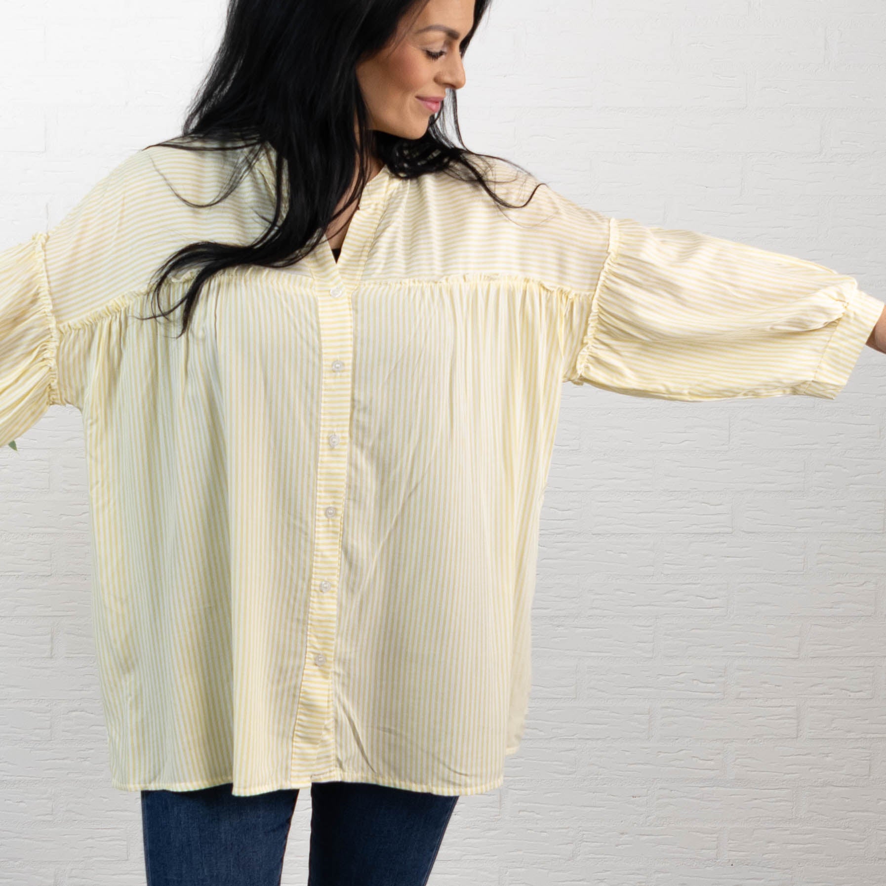 Oklahoma skjorte/tunika, Gul