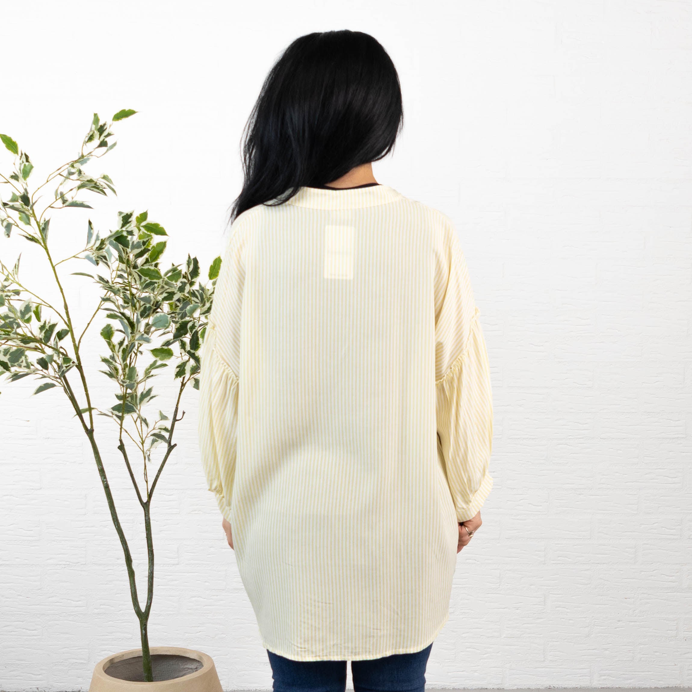 Oklahoma skjorte/tunika, Gul