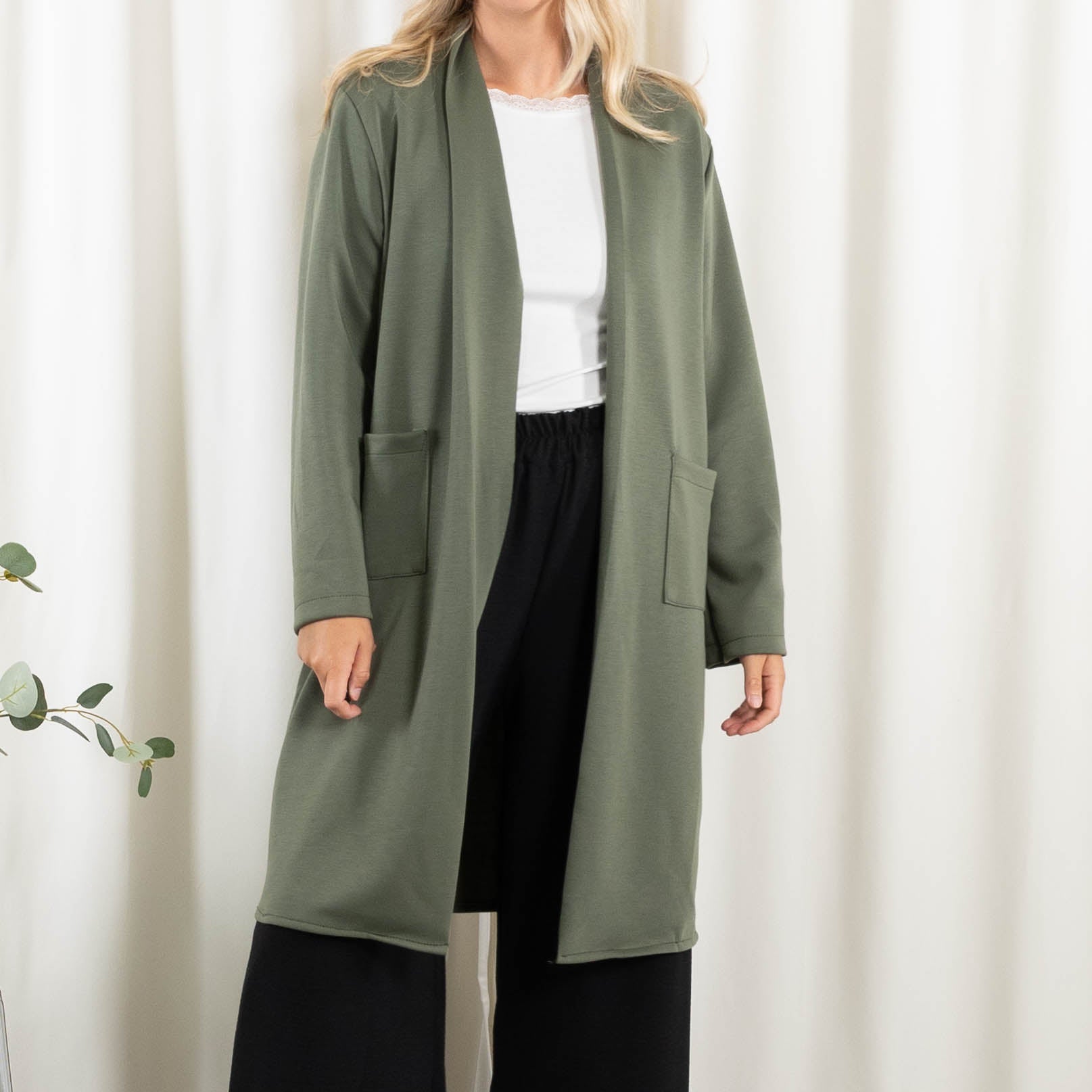 Ginny cardigan, Khaki