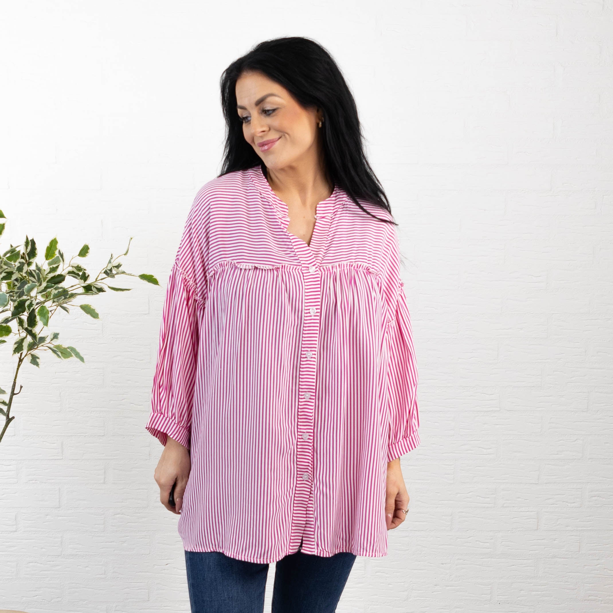Oklahoma skjorte/tunika, Pink