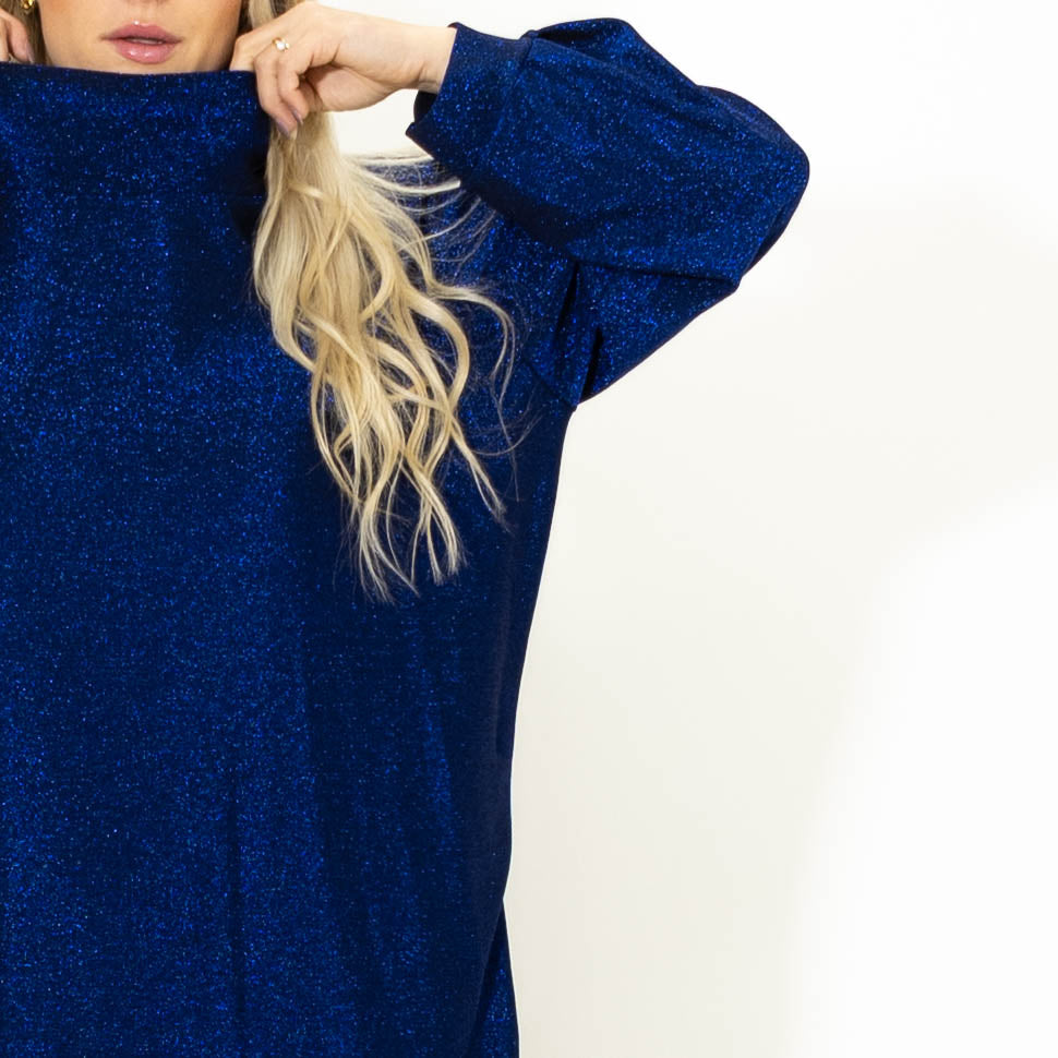 Bebe glimmer overdel, Blå