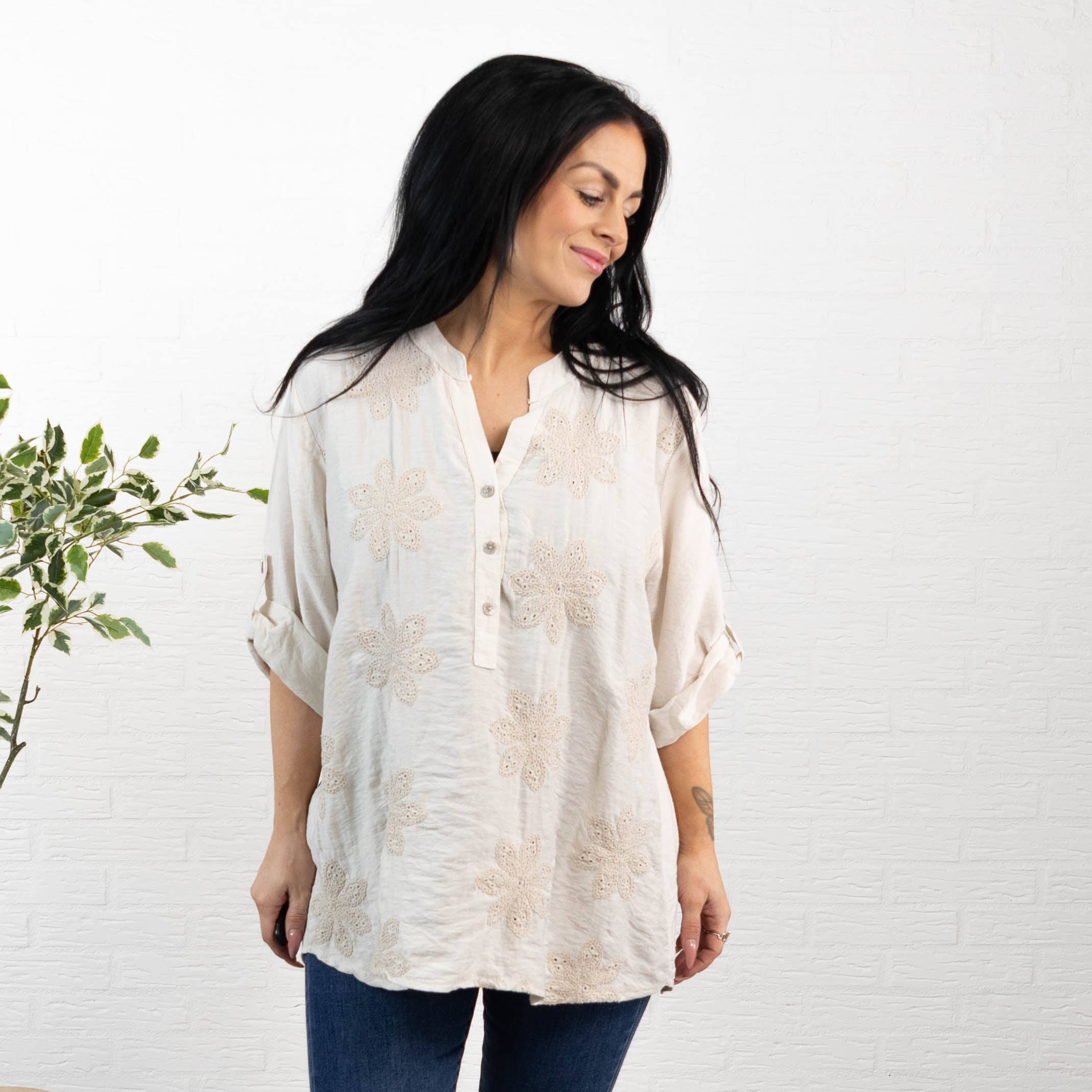 Arizona overdel, Beige