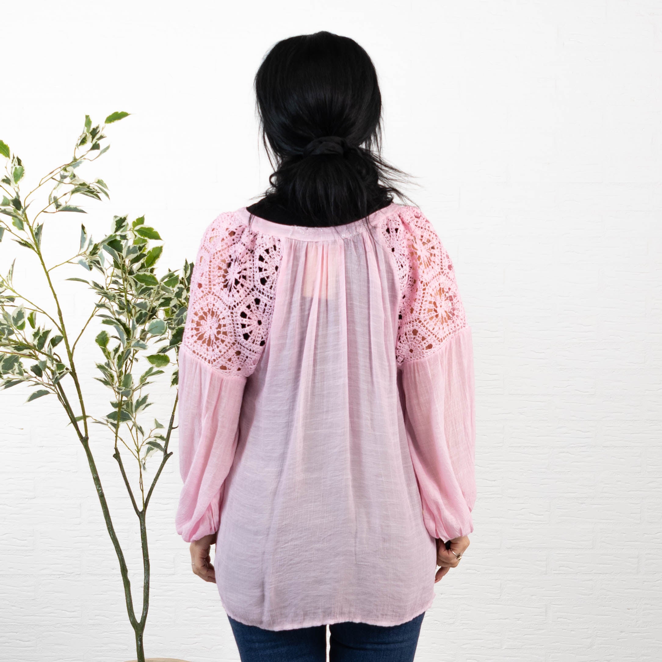 Milano overdel, Lyserød