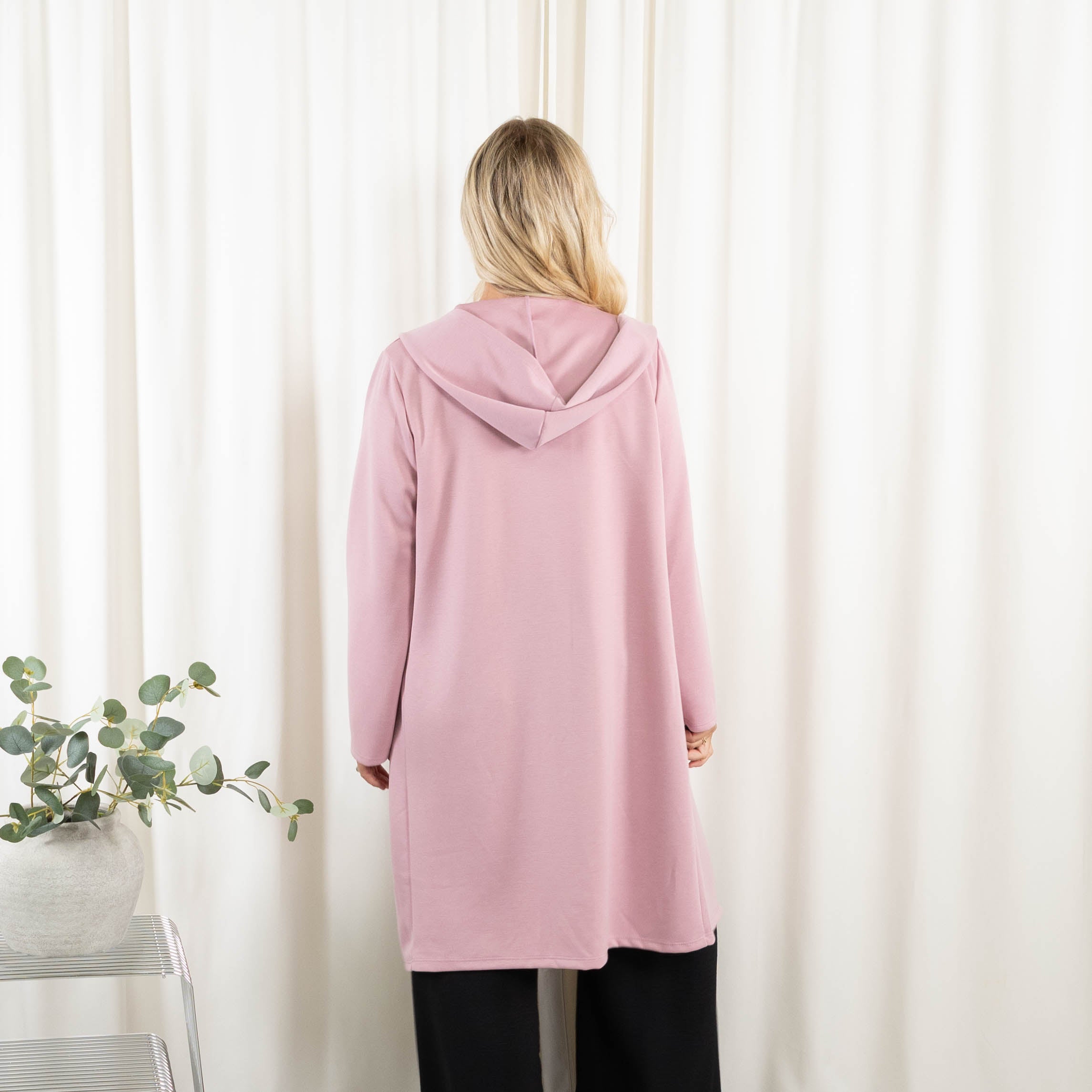 Lexi sweat/cardigan, Rosa