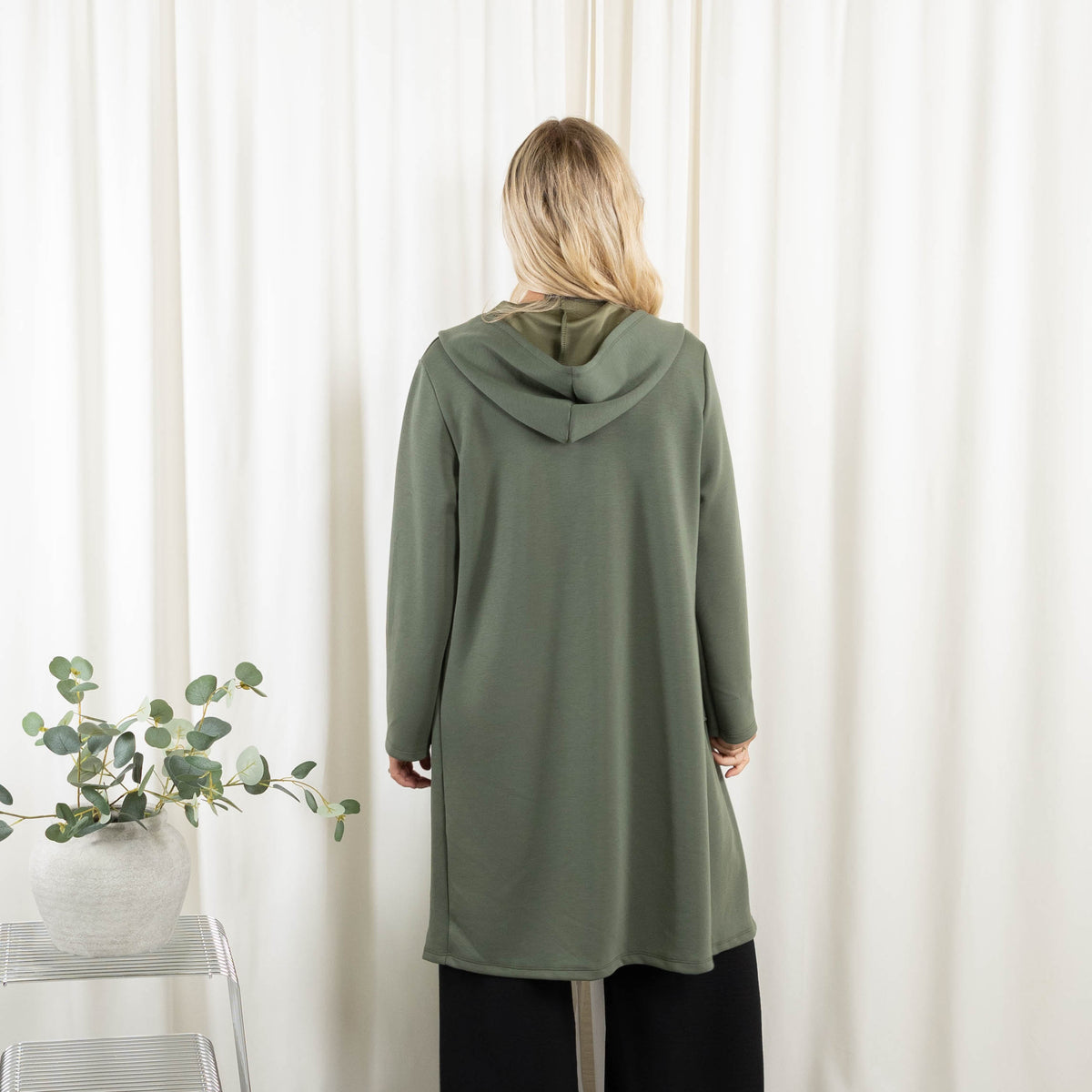 Lexi sweat/cardigan, Khaki