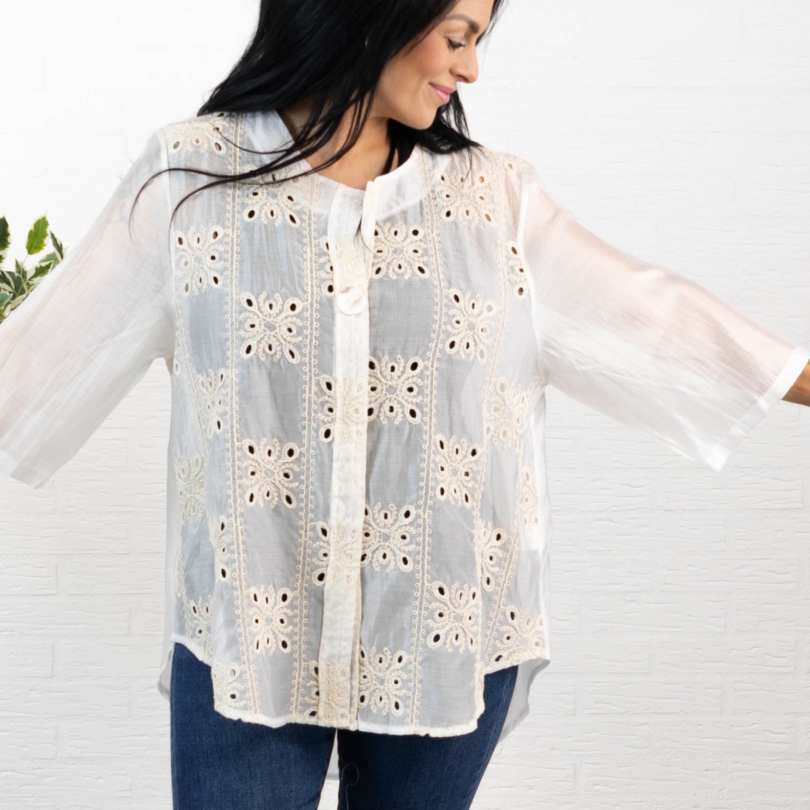 Dakota overdel, Hvid