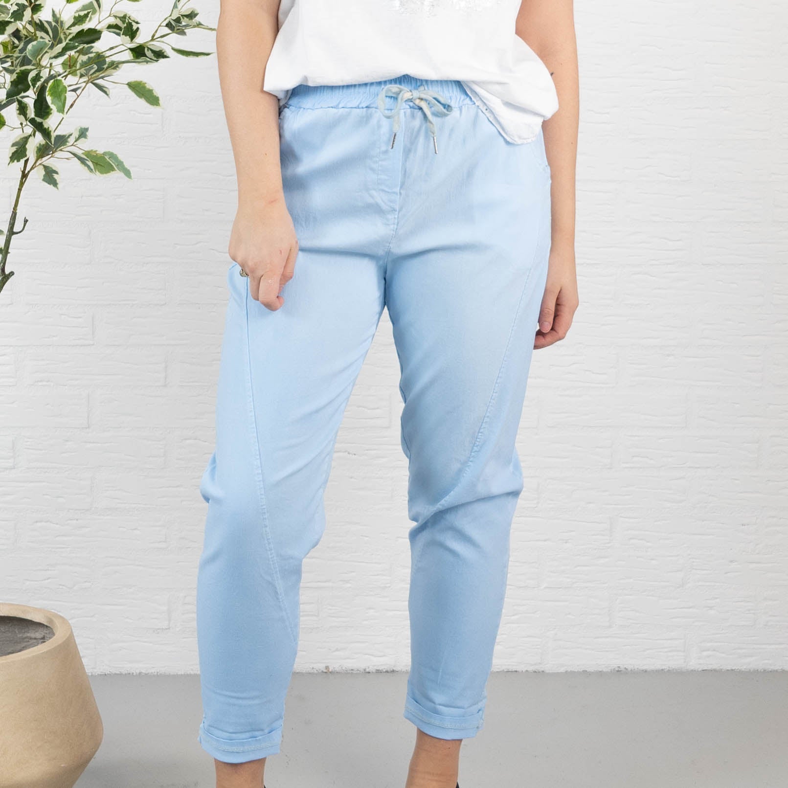 Kentucky bukser, Lyseblå