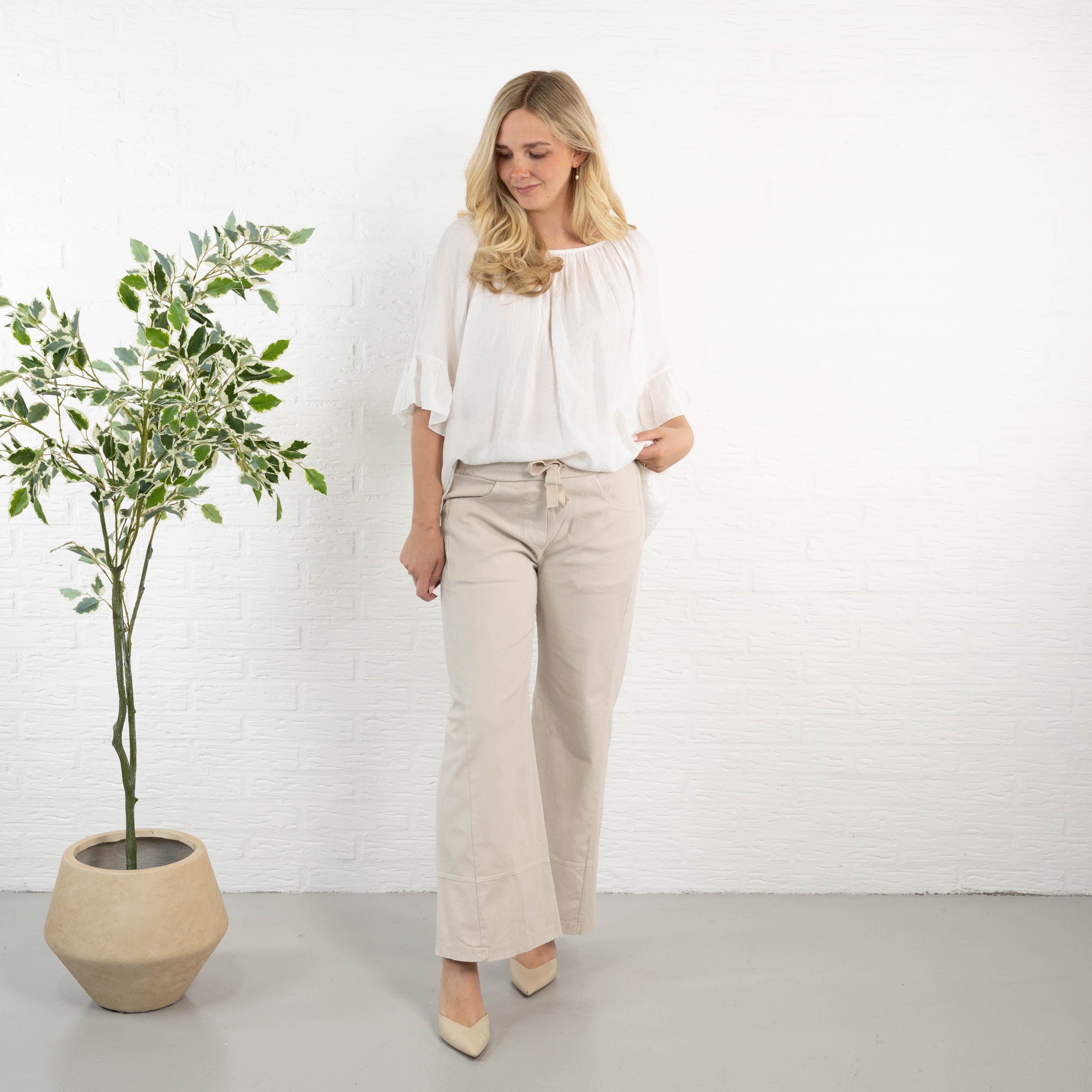 Lipsy bukser, Beige