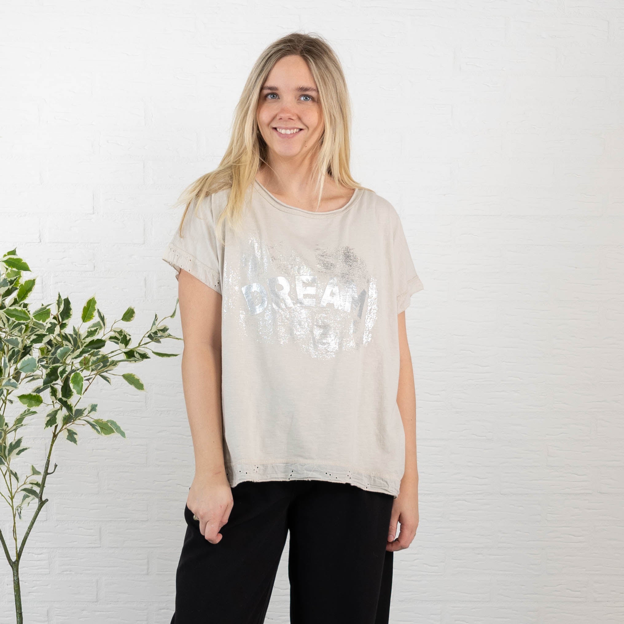 Dream t-shirt, Beige