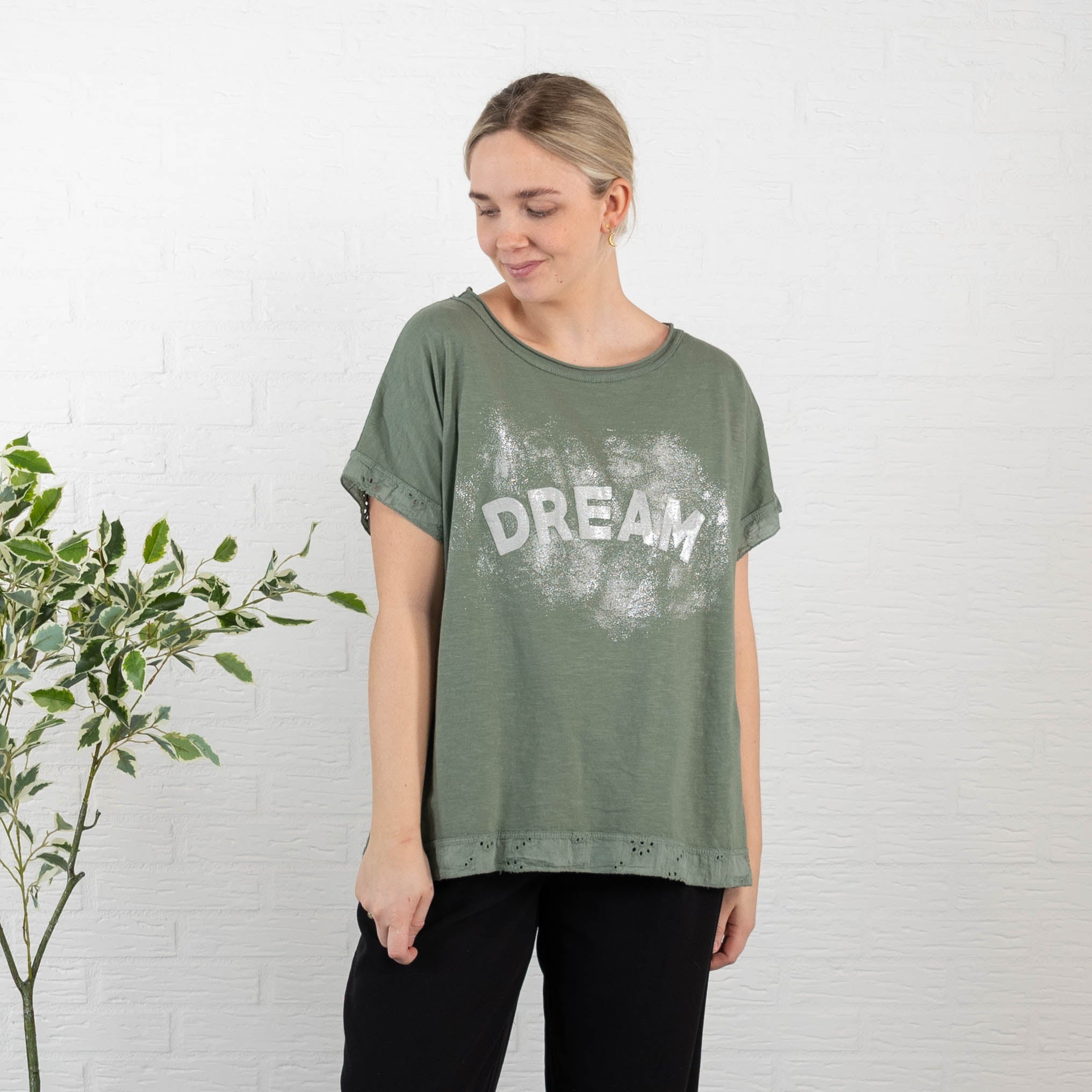Dream t-shirt, Khaki