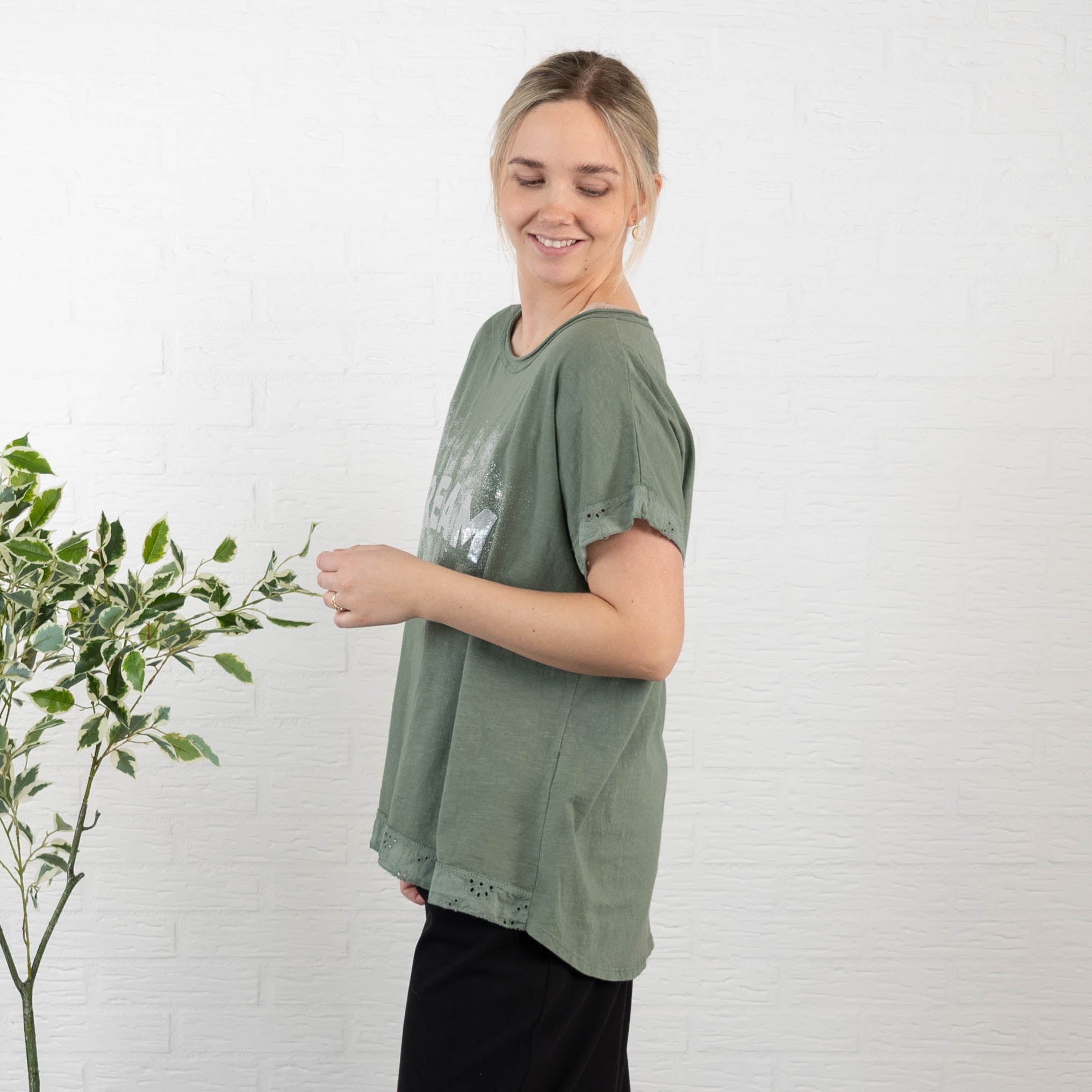 Dream t-shirt, Khaki