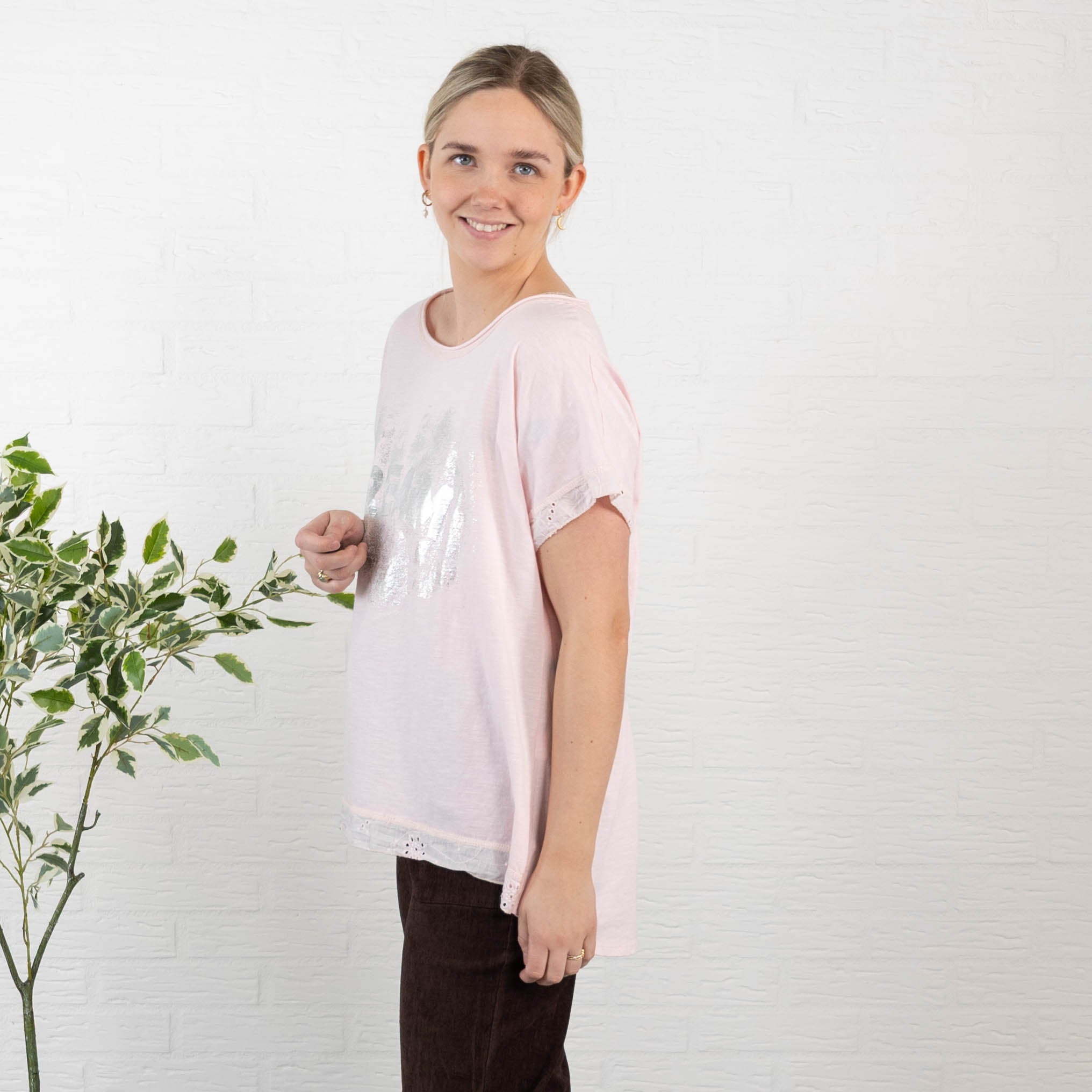 Dream t-shirt, Lyserød