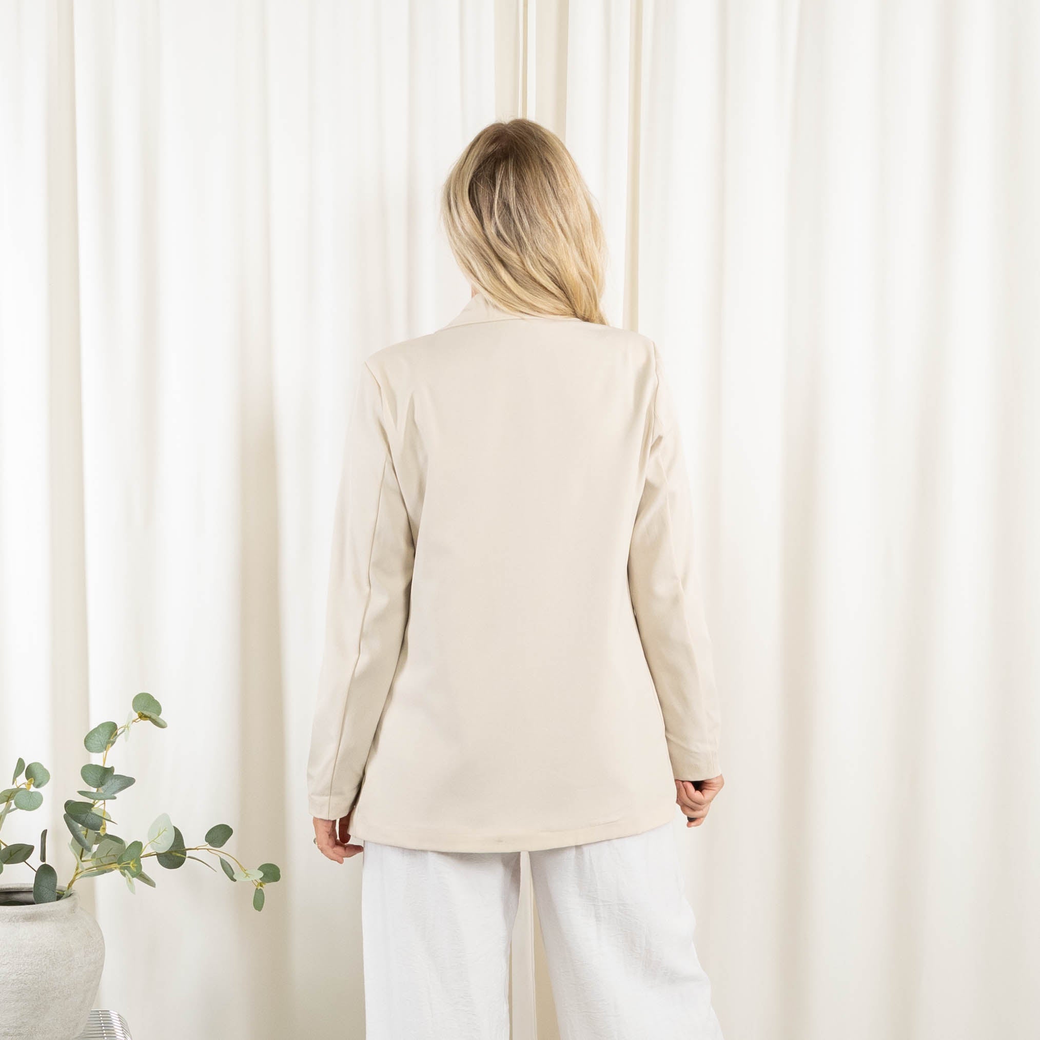 Nikita blazer, Beige