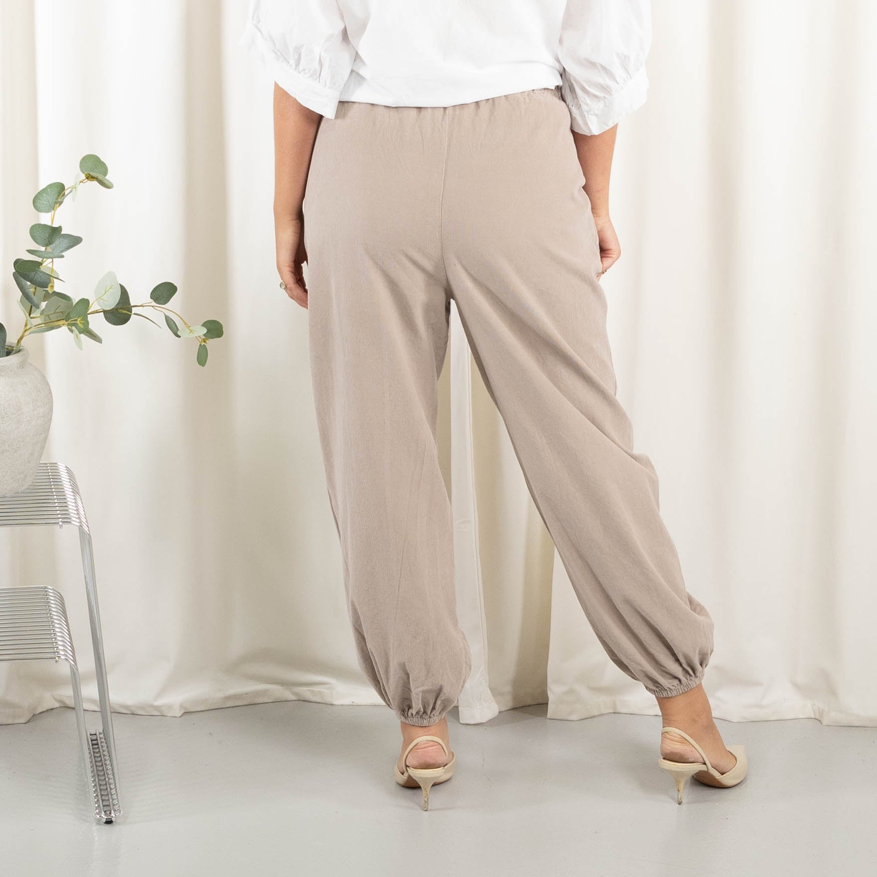 Brenda bukser, Taupe