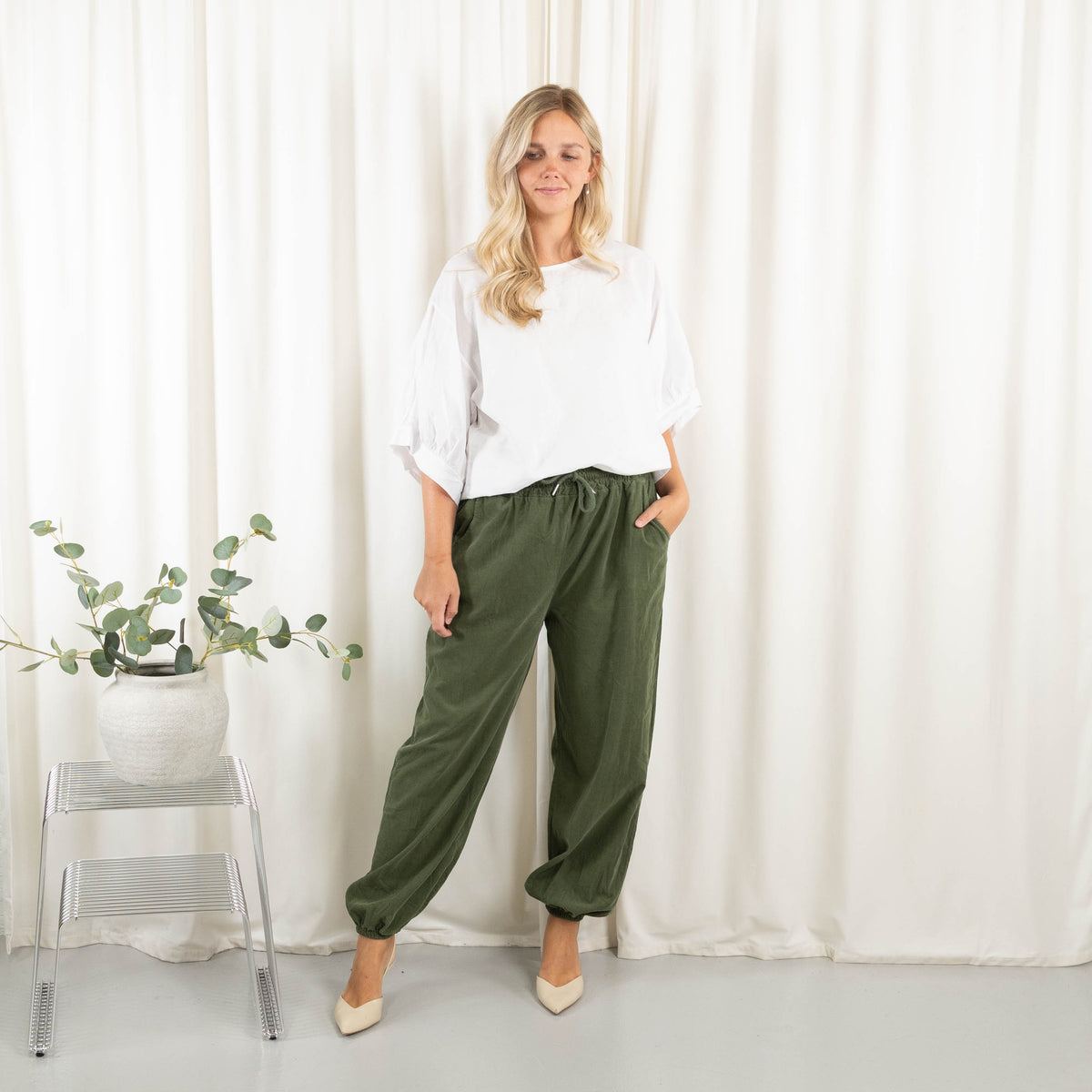 Brenda bukser, Khaki