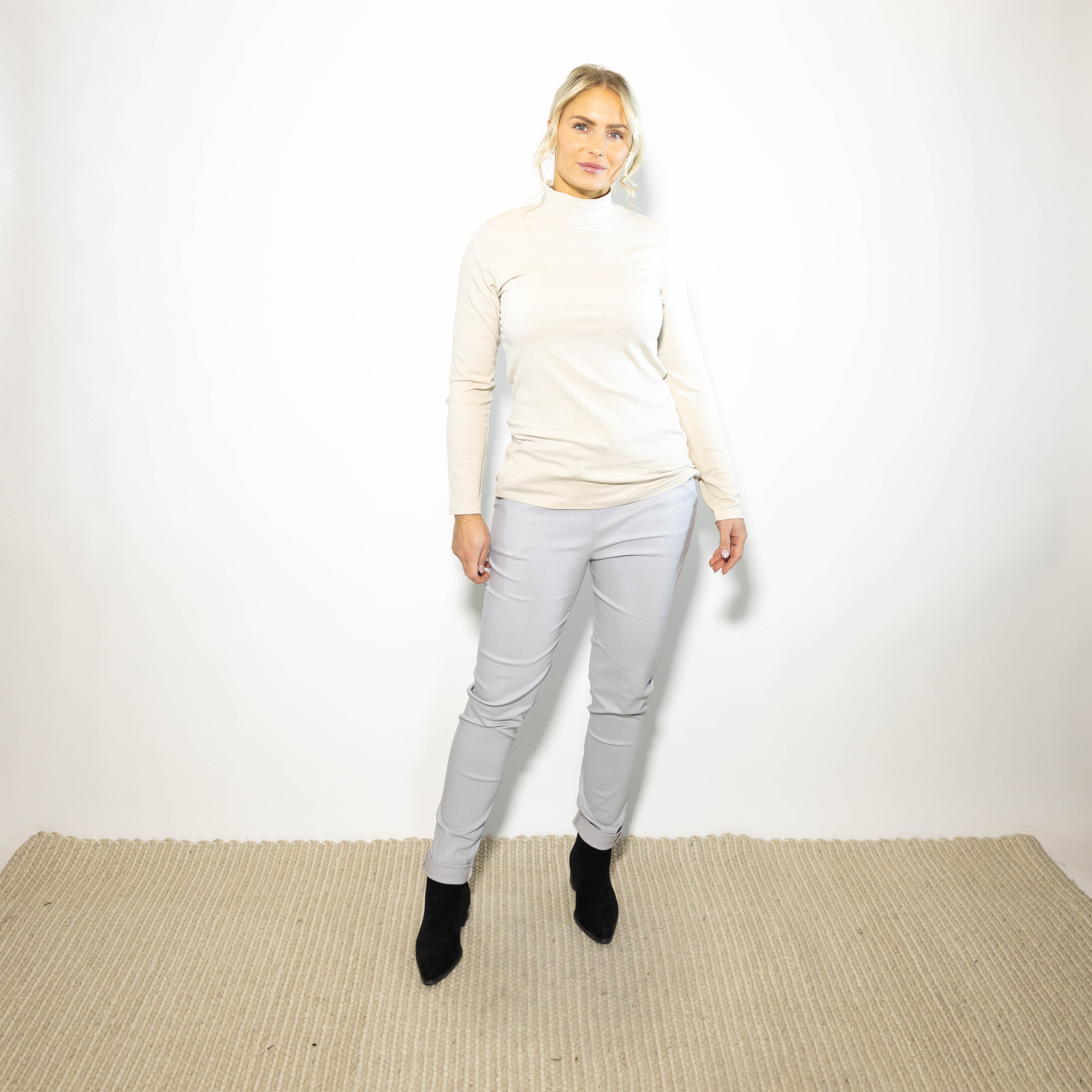 Mel turtleneck long sleeve, Beige