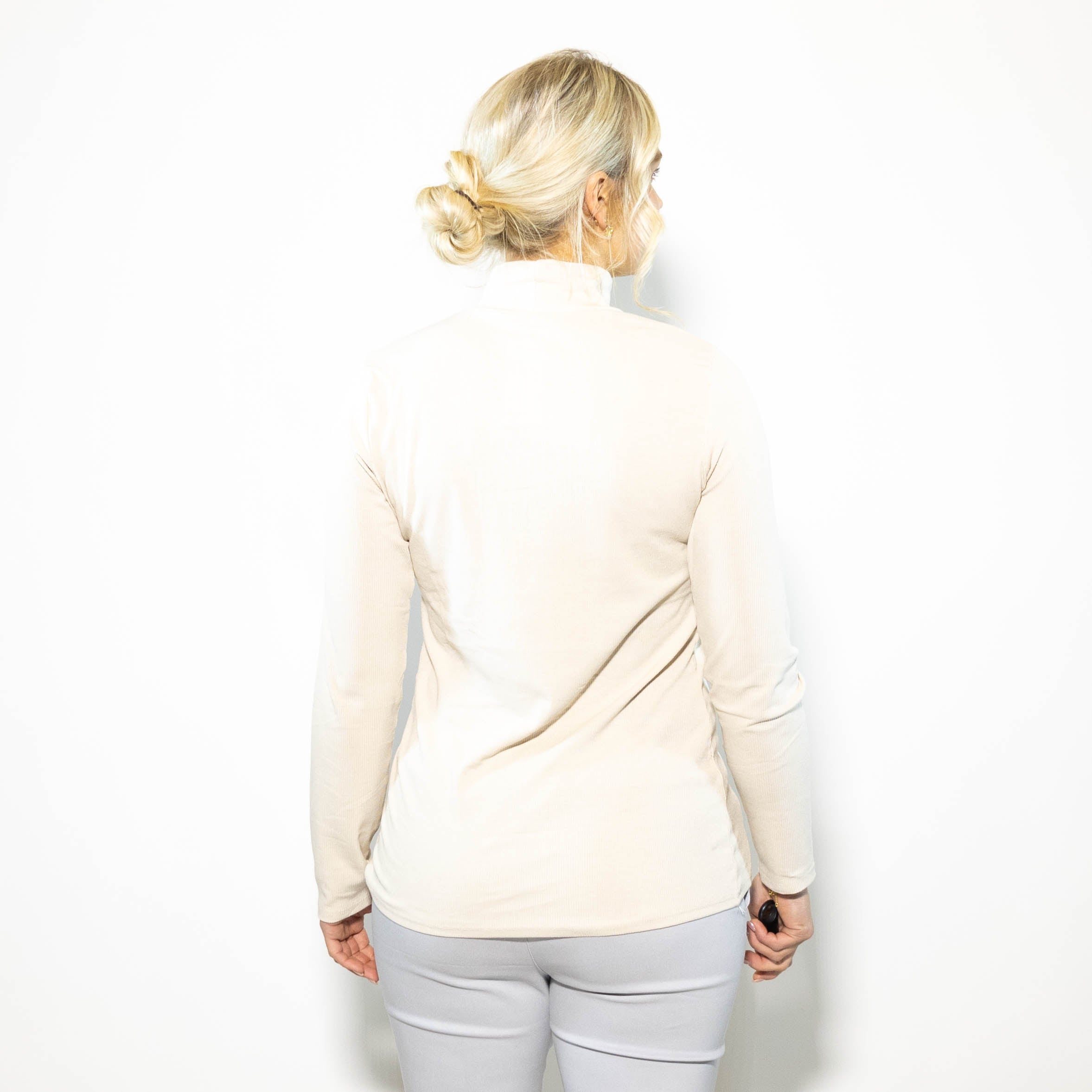 Mel turtleneck long sleeve, Beige