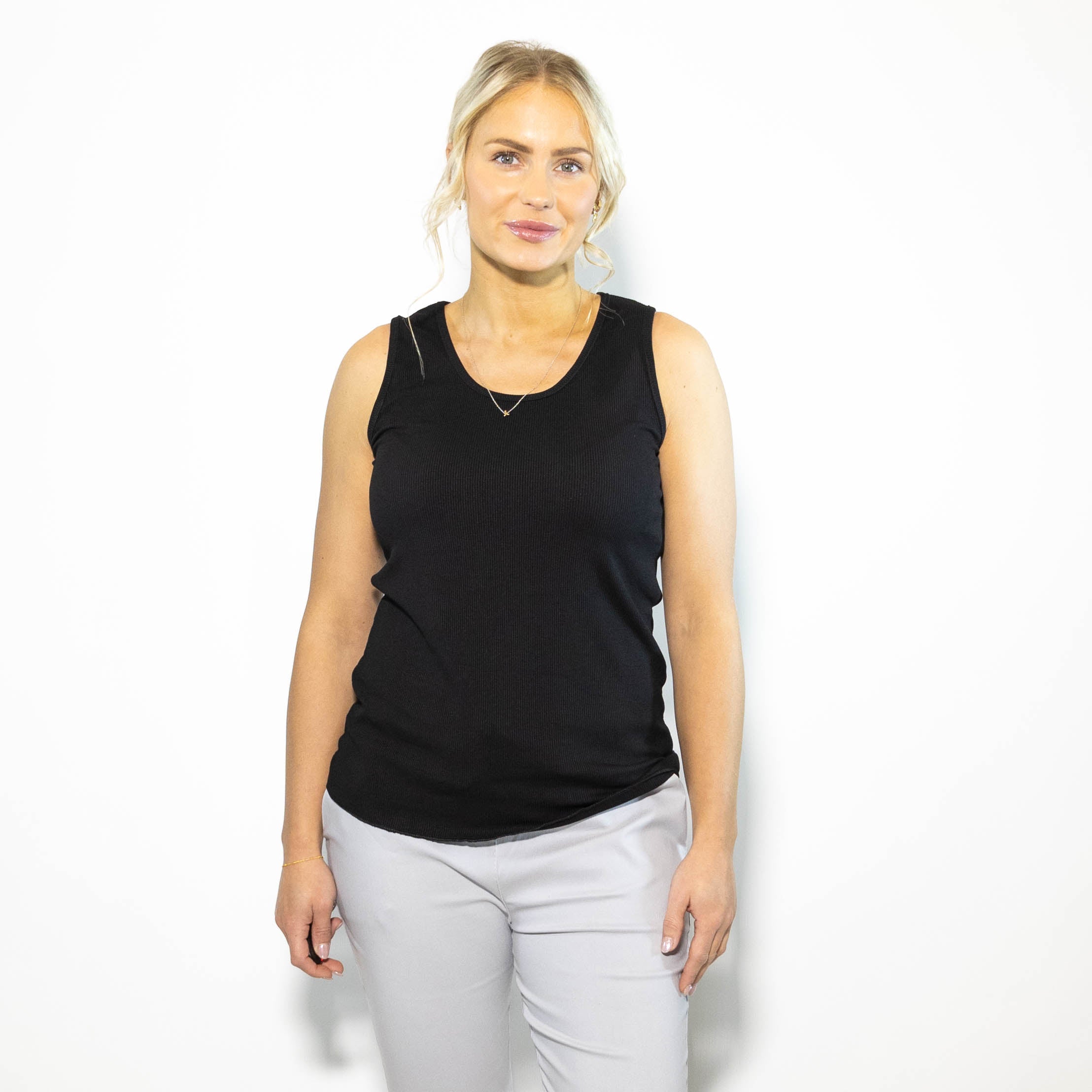 Nina top, Sort