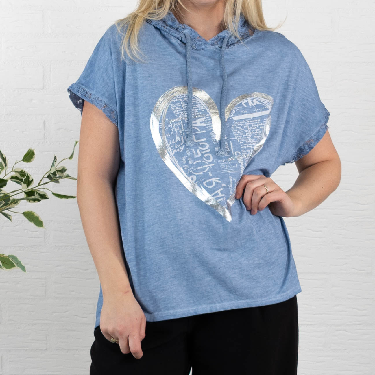 Ingeborg overdel, Dueblå