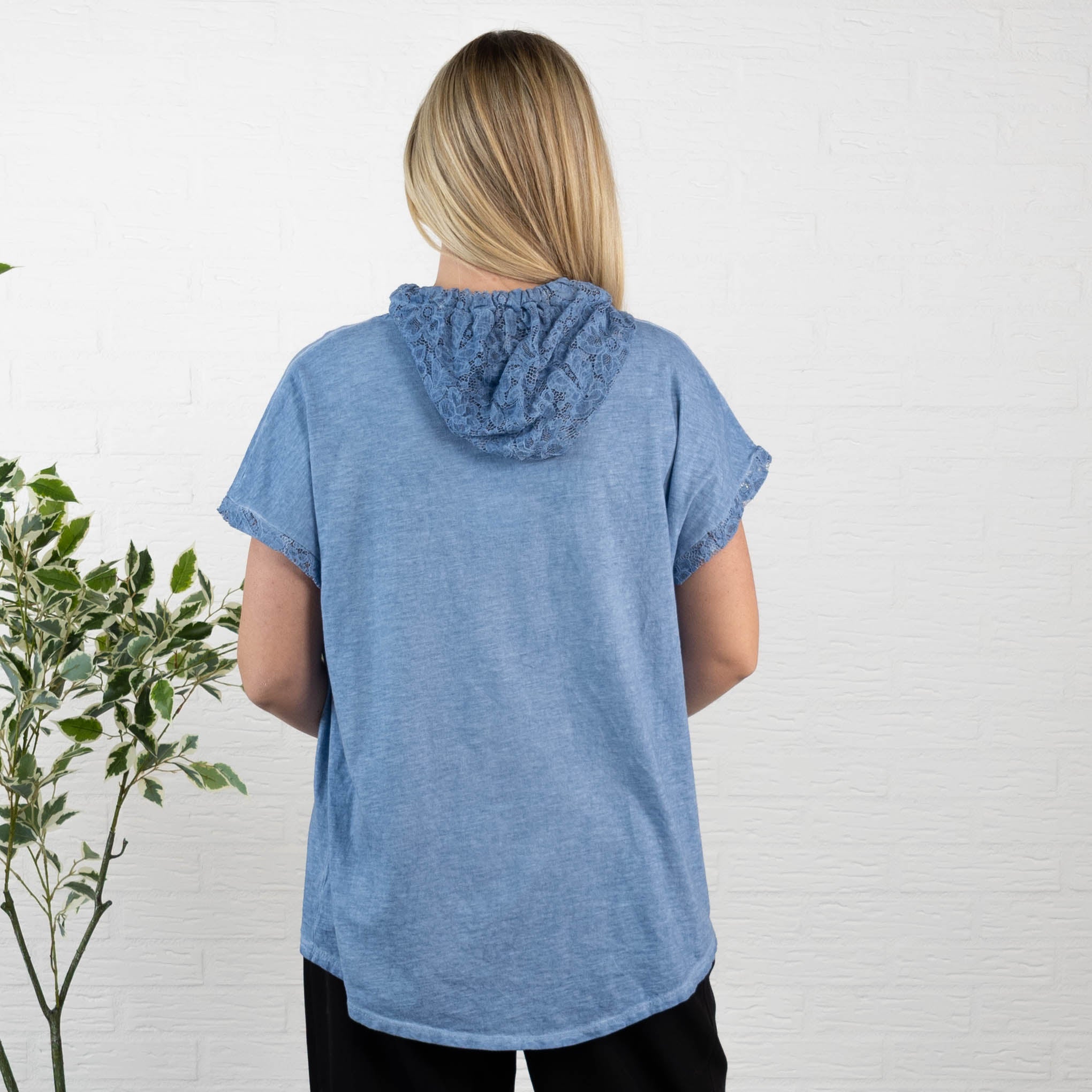 Ingeborg overdel, Dueblå