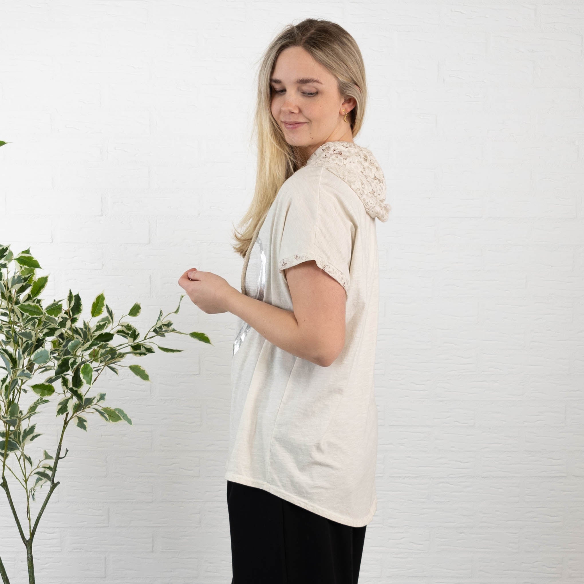 Ingeborg overdel, Beige