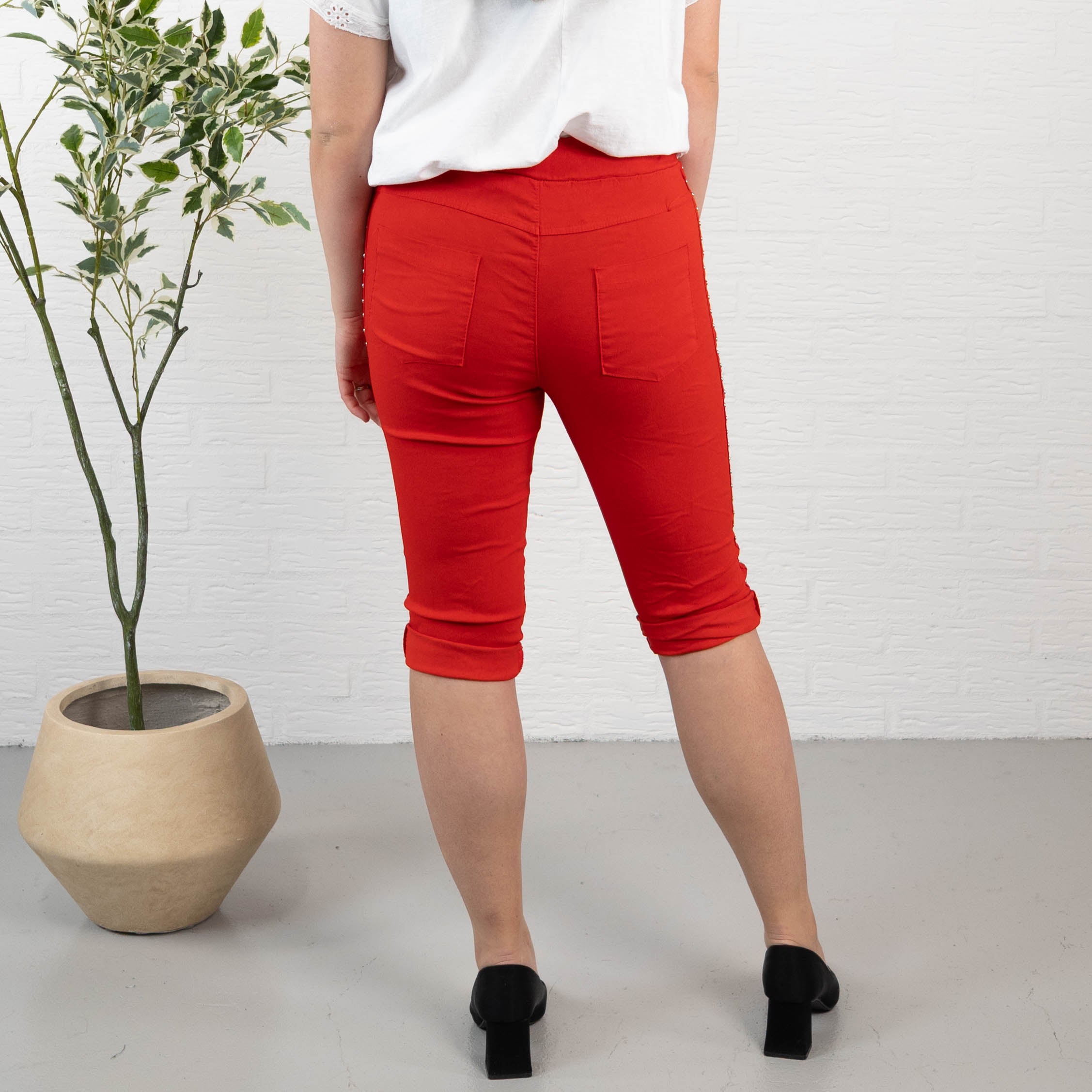 Barcelona pirat shorts, Rød