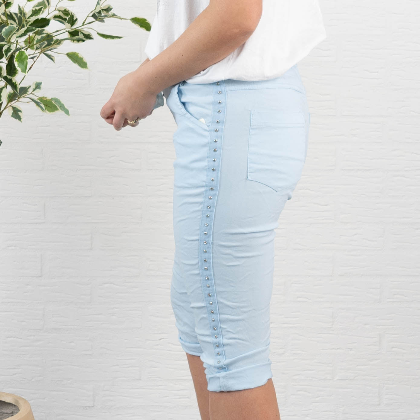 Barcelona pirat shorts, Lyseblå