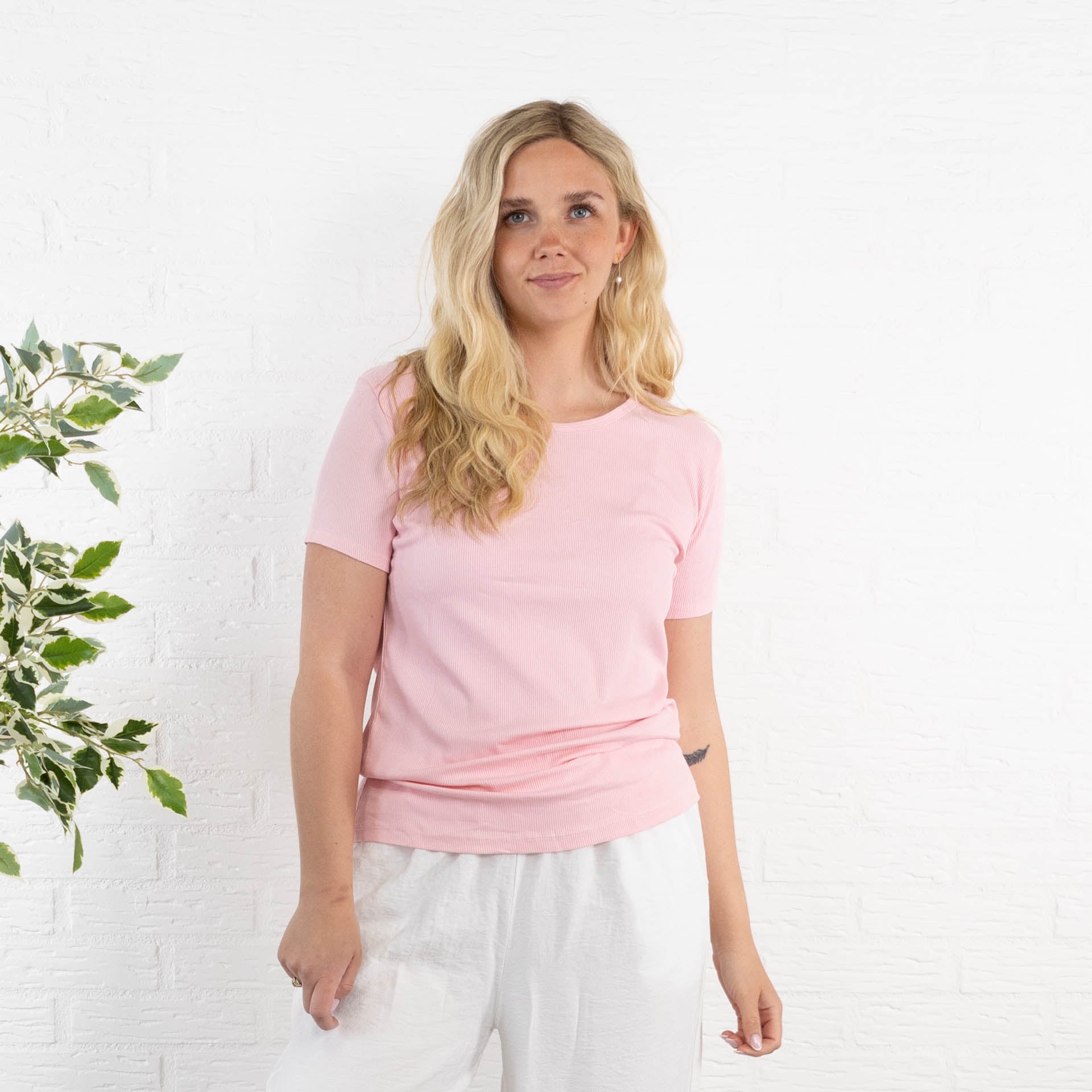 Ava t-shirt, Lyserød