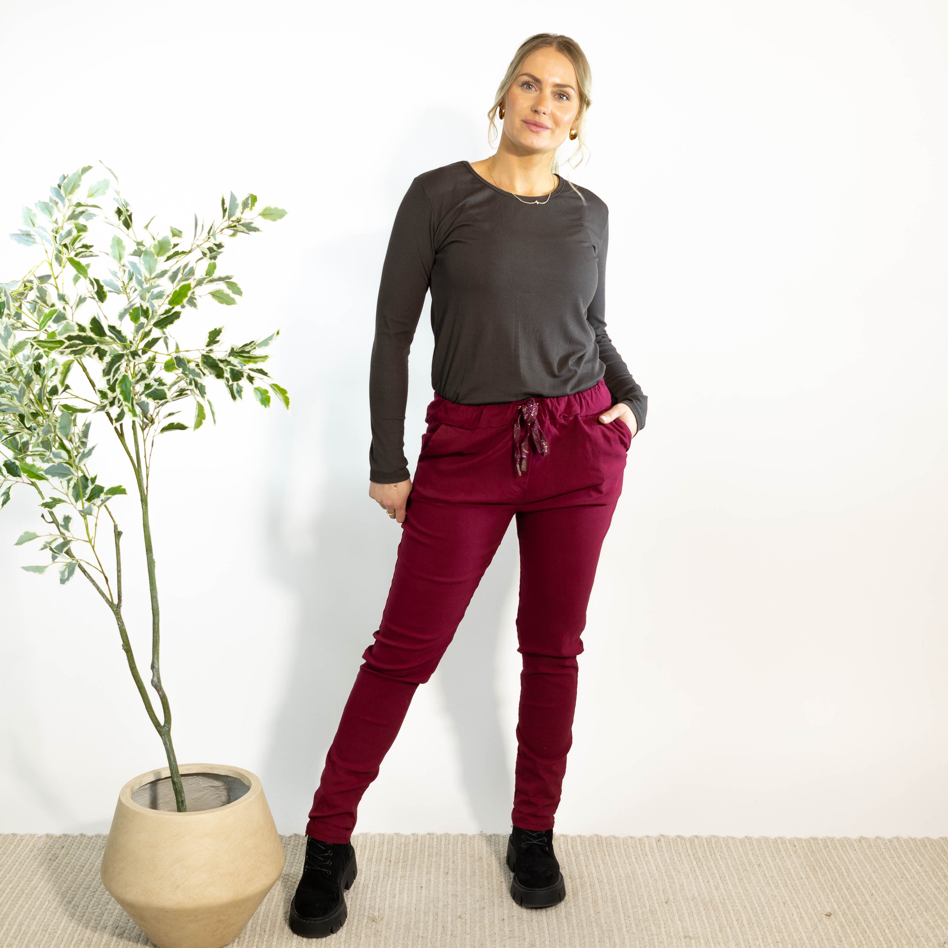 Krista bengaline bukser, Bordeaux