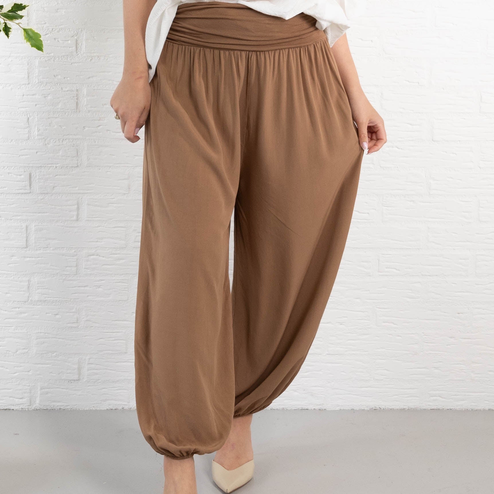 Jasmin haremsbukser, Mocca