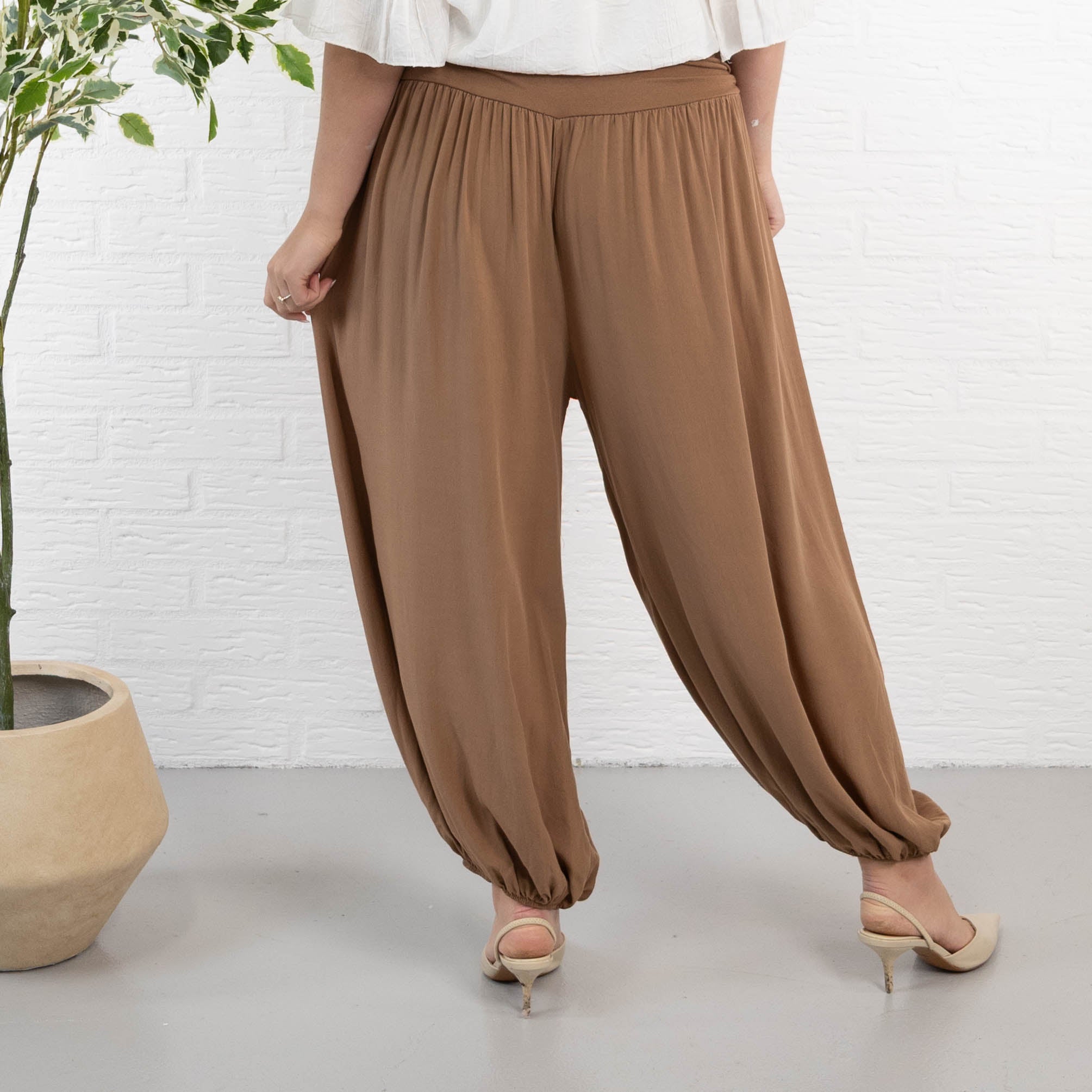Jasmin haremsbukser, Mocca