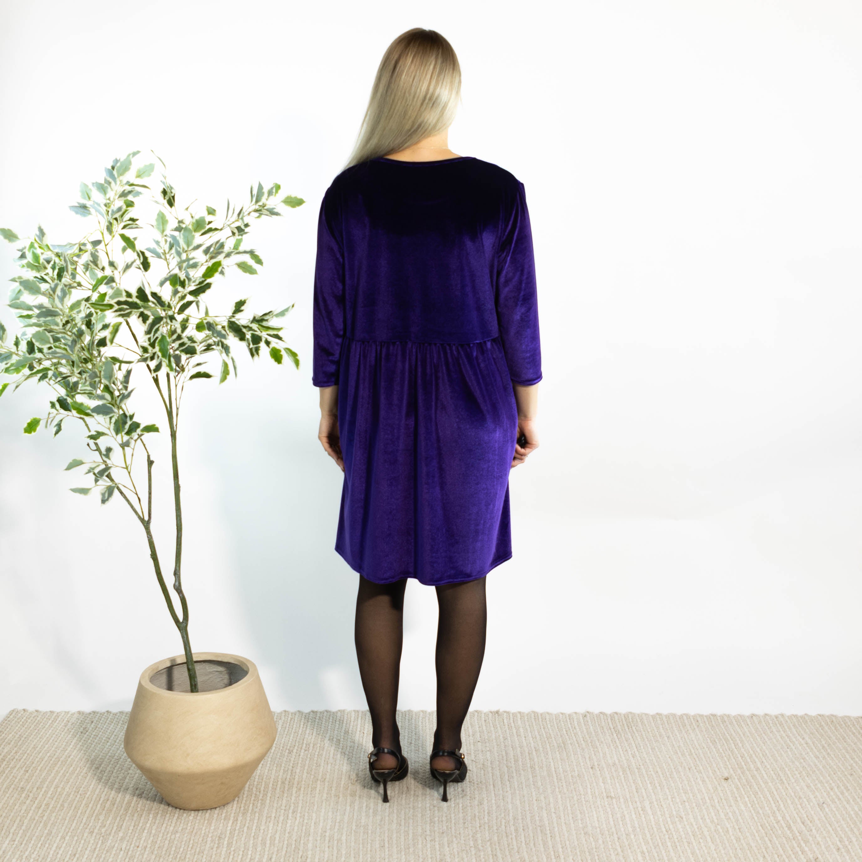 Chloe tunikakjole, Lilla