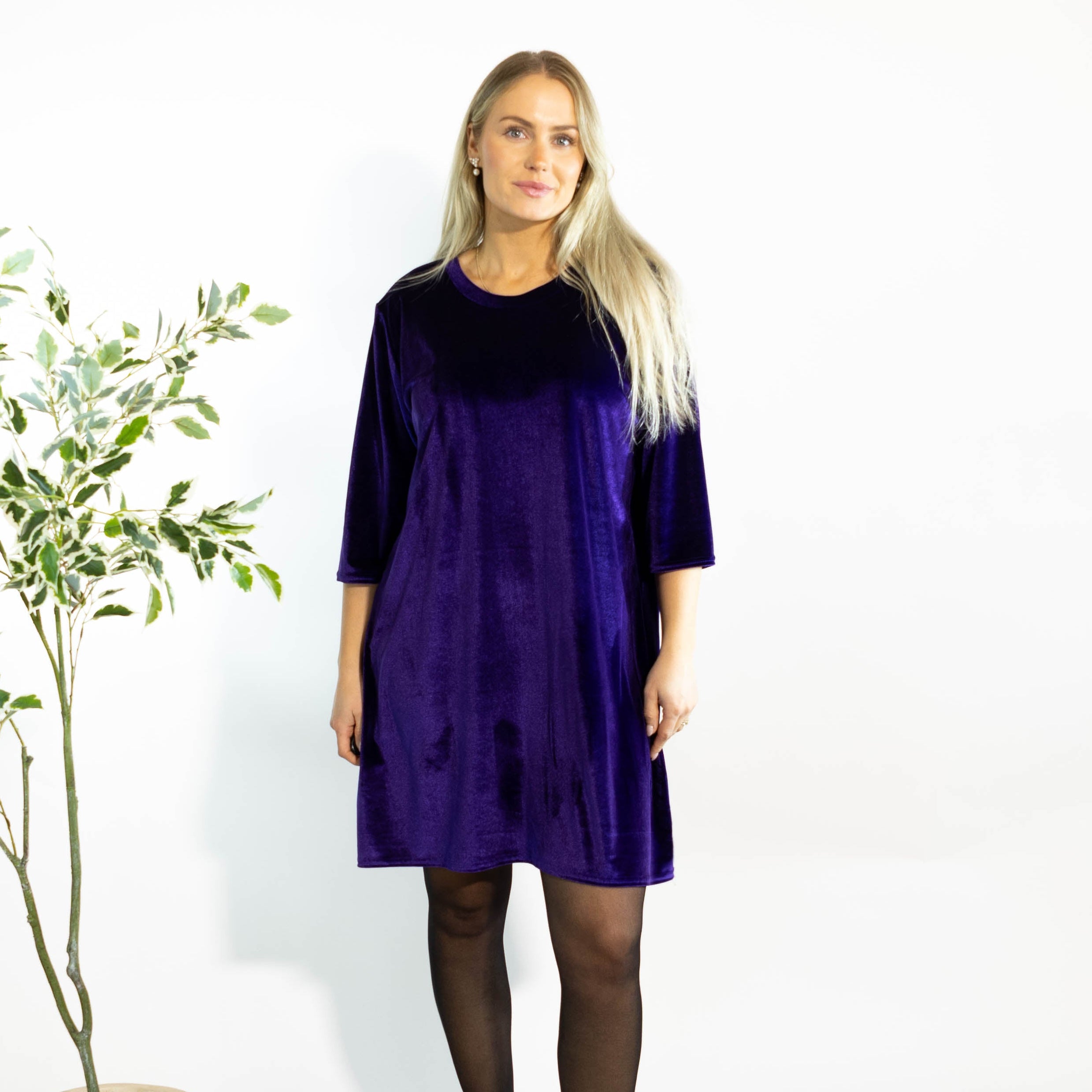 Brianne tunikakjole, Lilla
