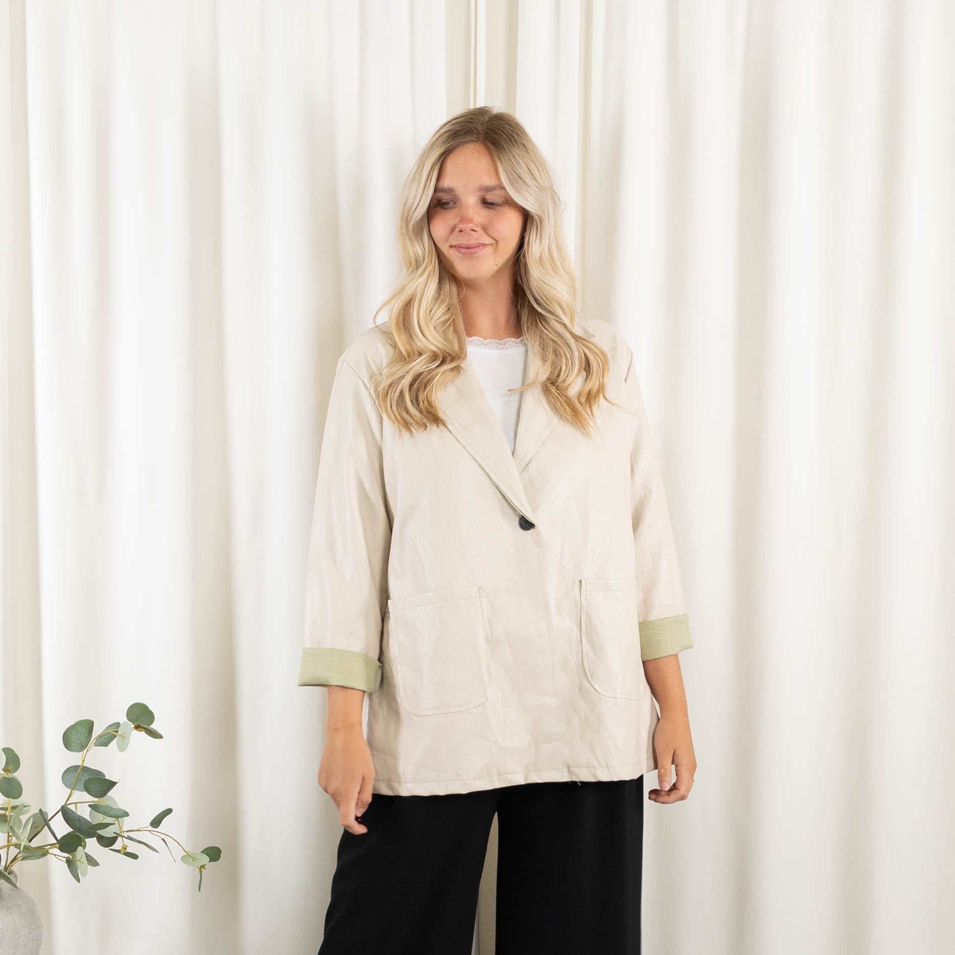 Minna blazer, Beige
