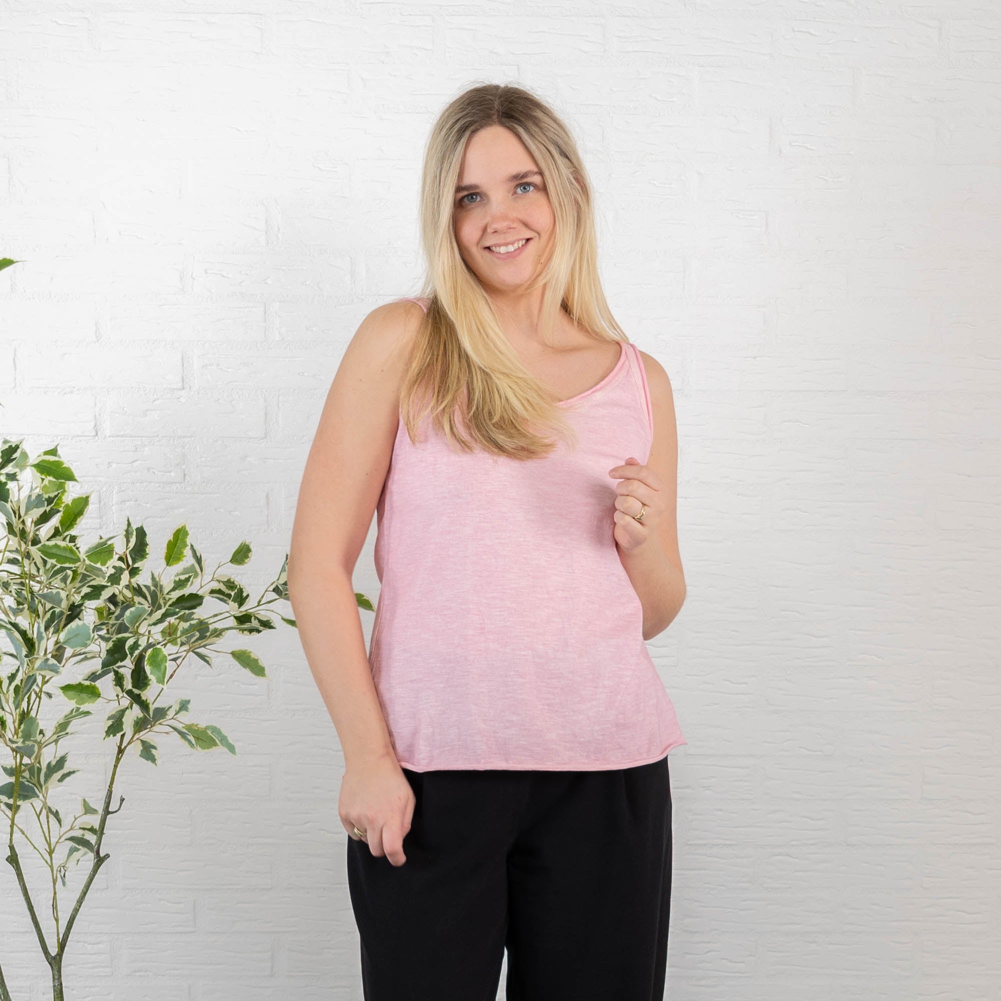 Montana top, Lyserød