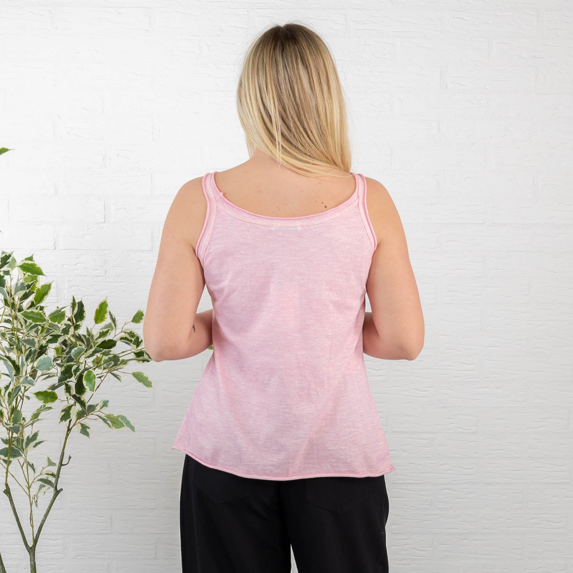 Montana top, Lyserød