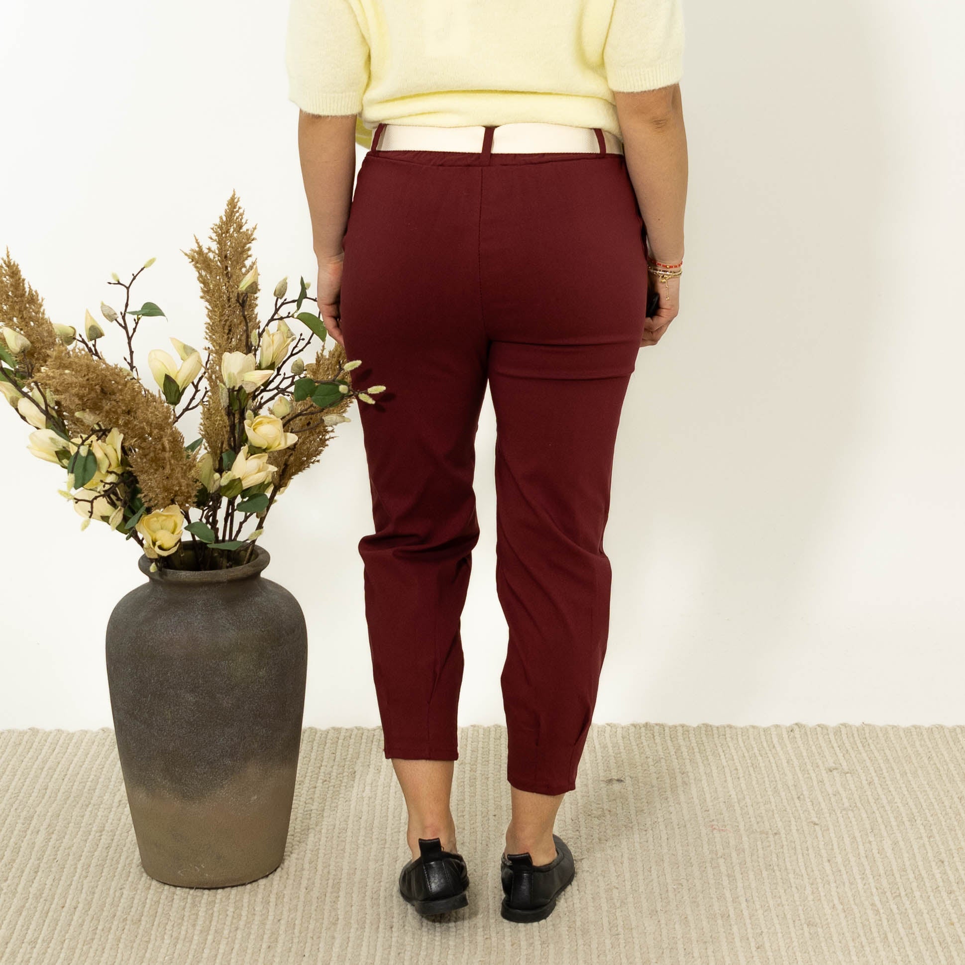 Nata bengaline 3/4 bukser, Bordeaux