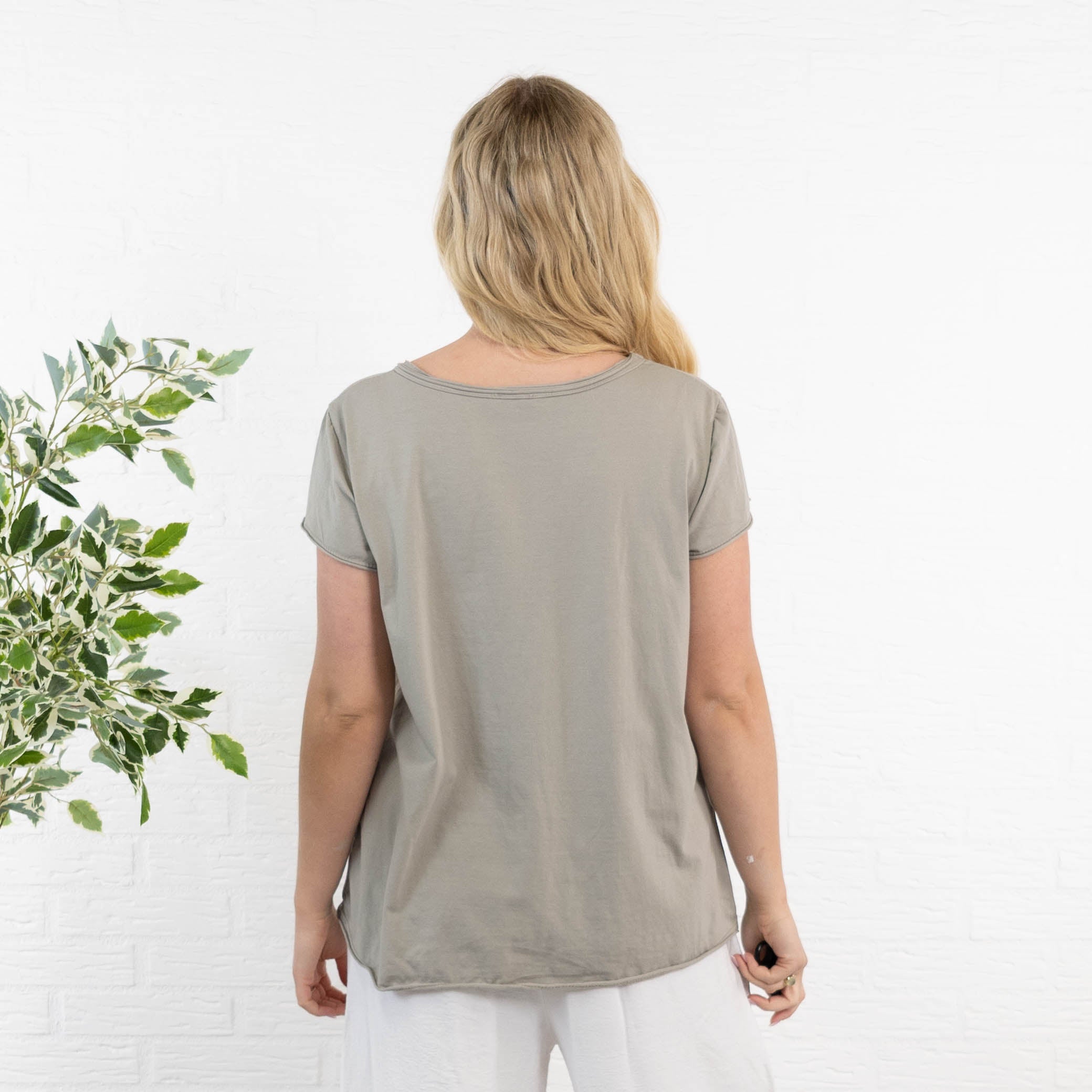 Minnie t-shirt, Taupe