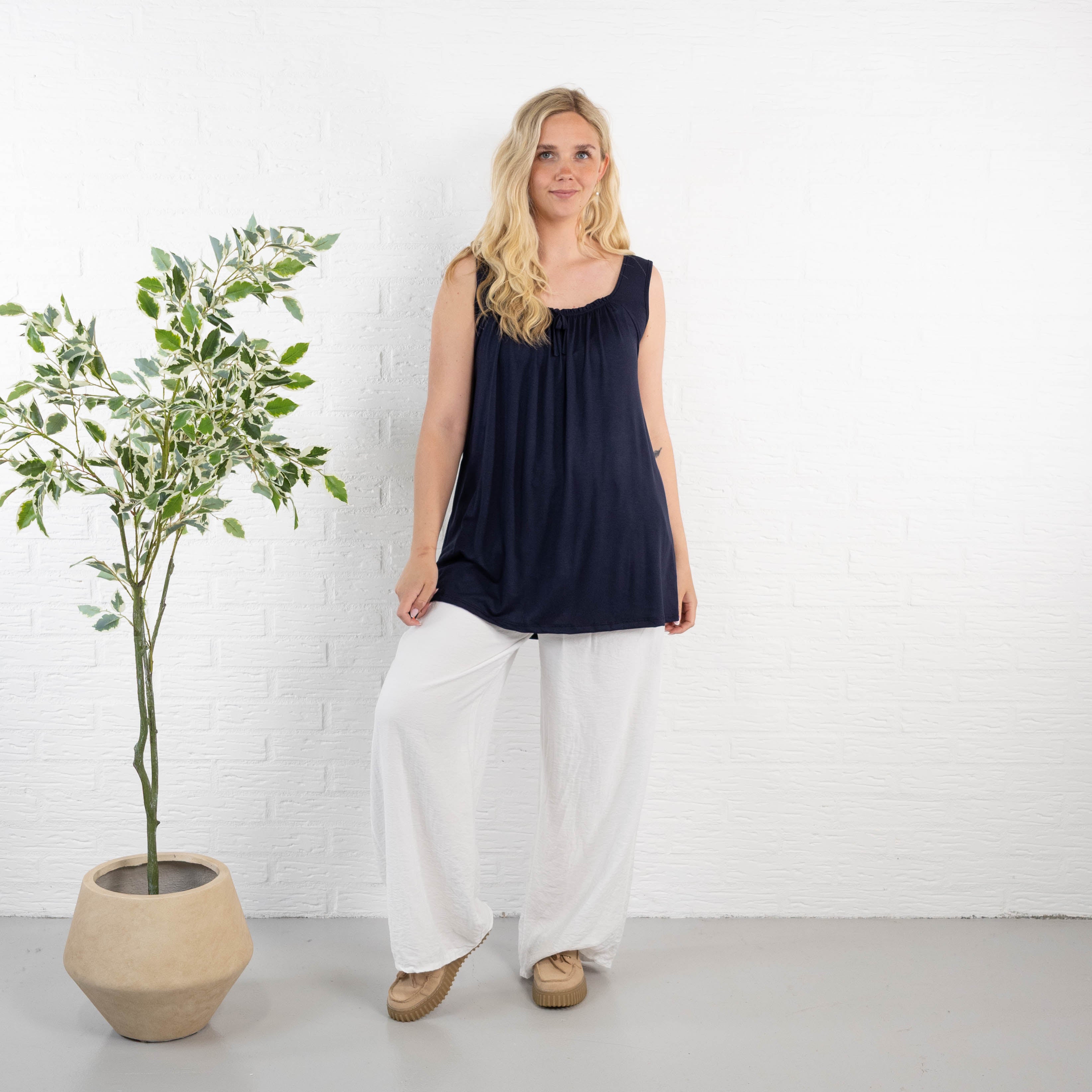 Angel top, Navy
