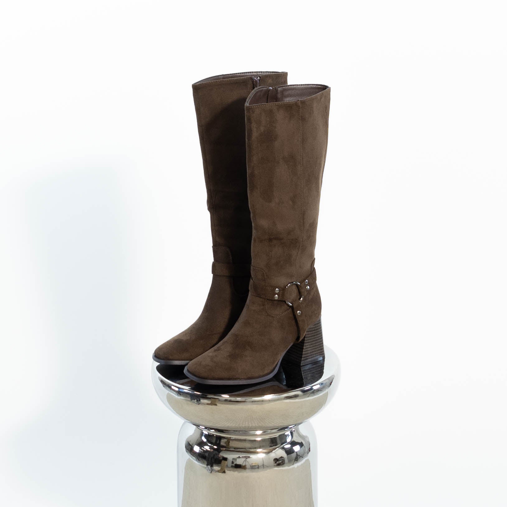 Charlie ruskindsstøvle, Brun