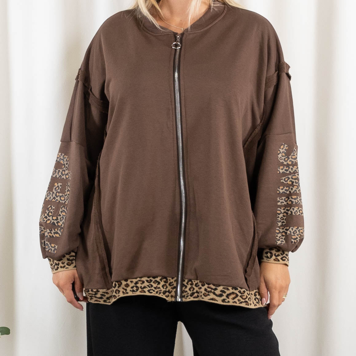 Tracie sweatshirt, Choko