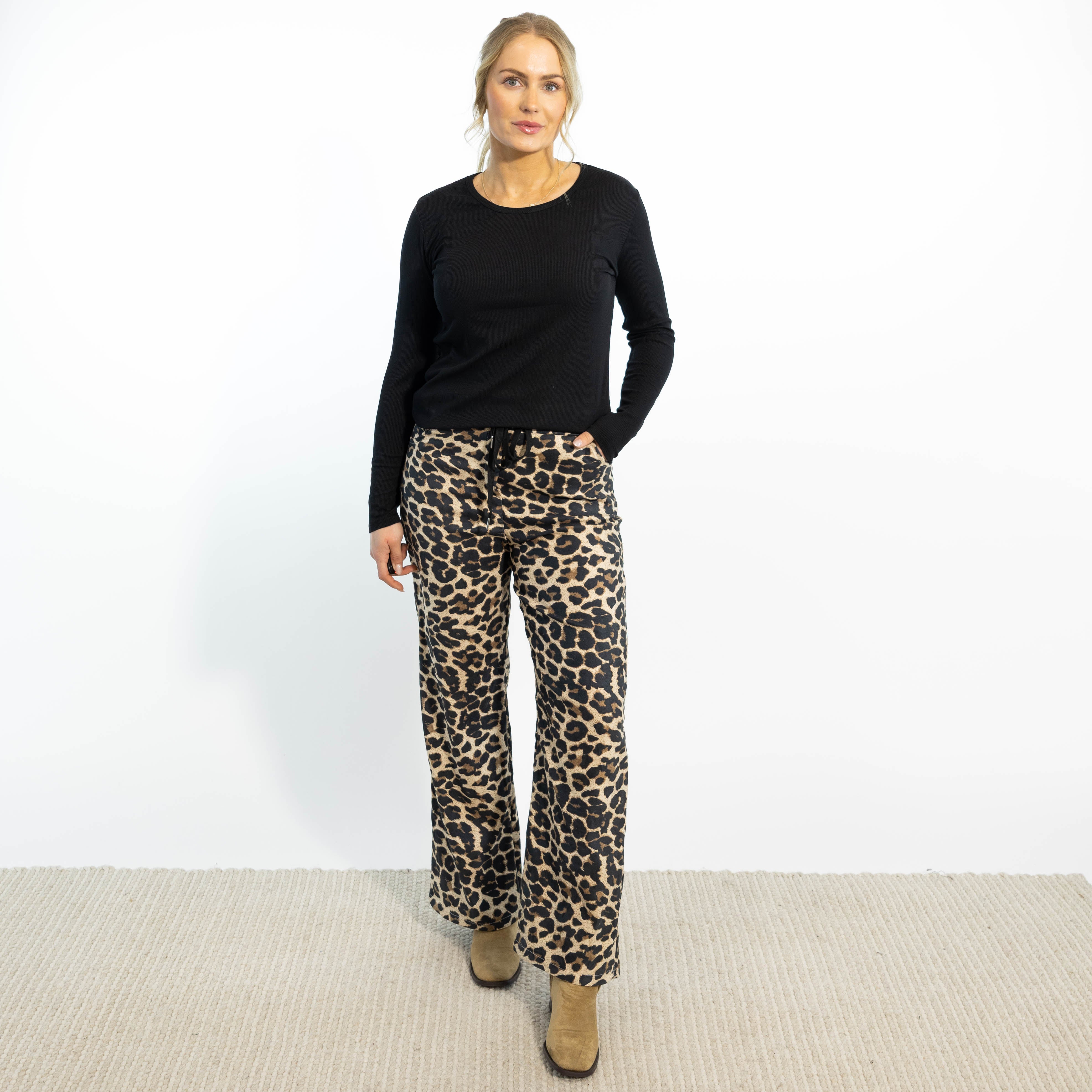 Tia leo bukser, Beige