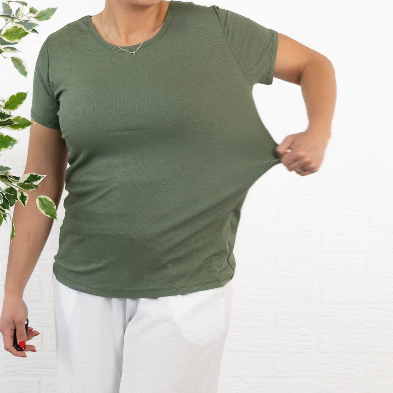 Ava t-shirt, Khaki