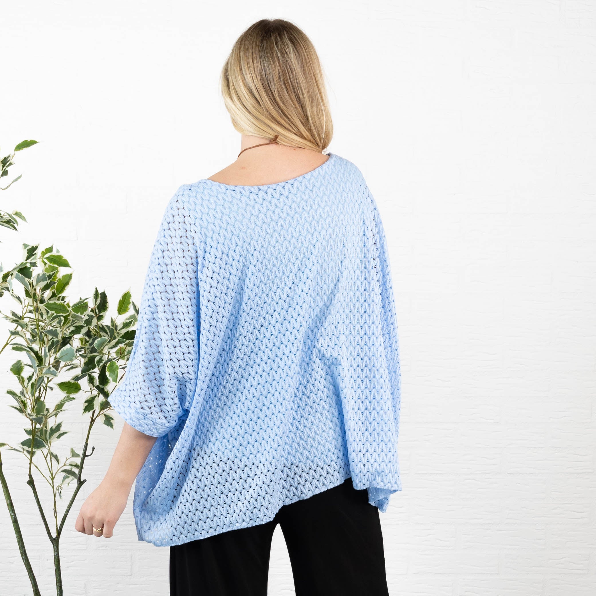 Hanne overdel, Lyseblå