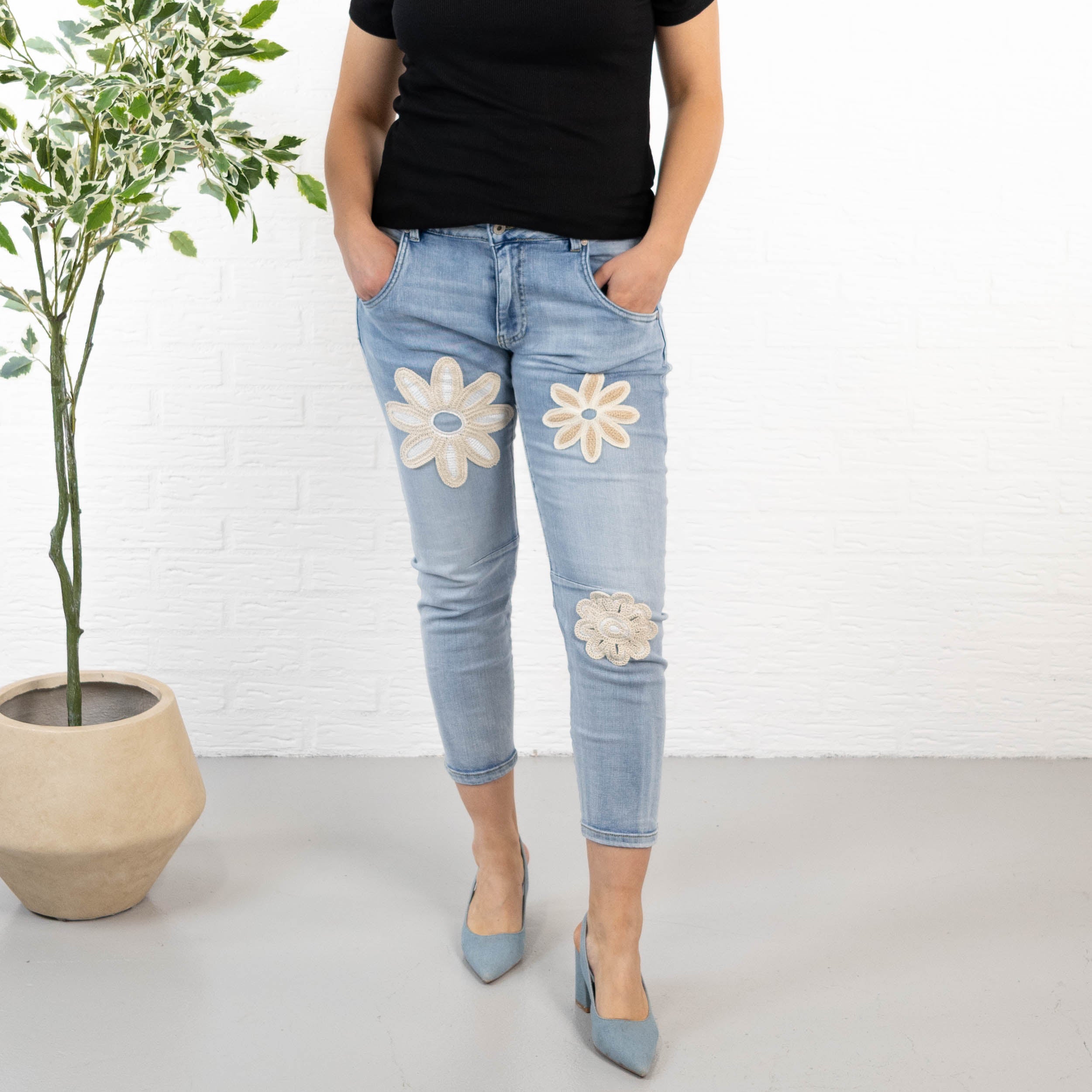 Pola 7/8 jeans, Lysvask