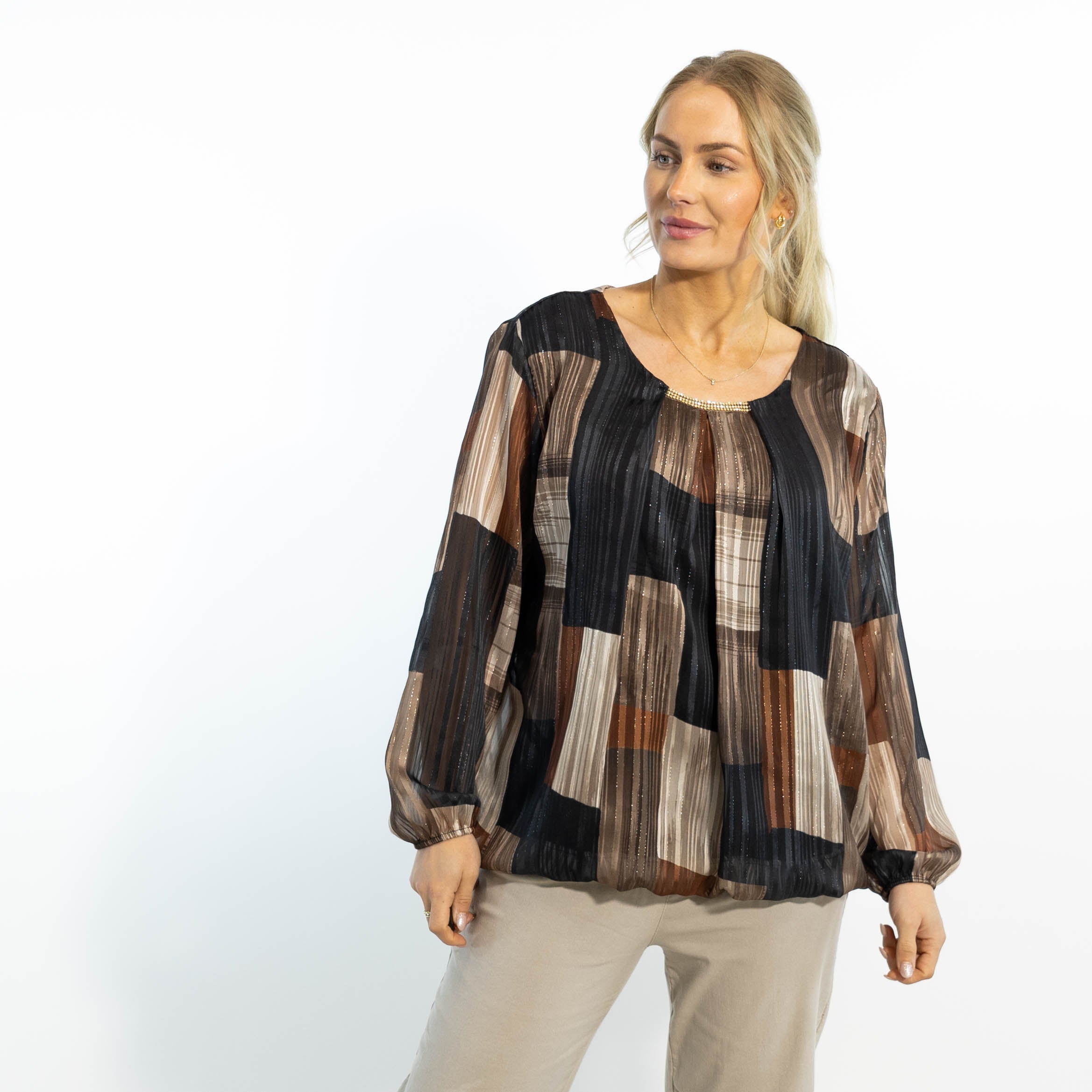 Emmy dobbeltlayer overdel, Sort