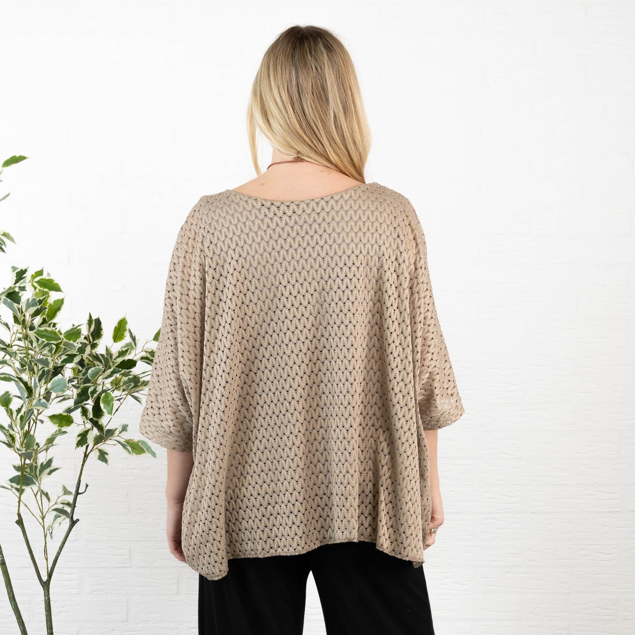 Hanne overdel, Taupe