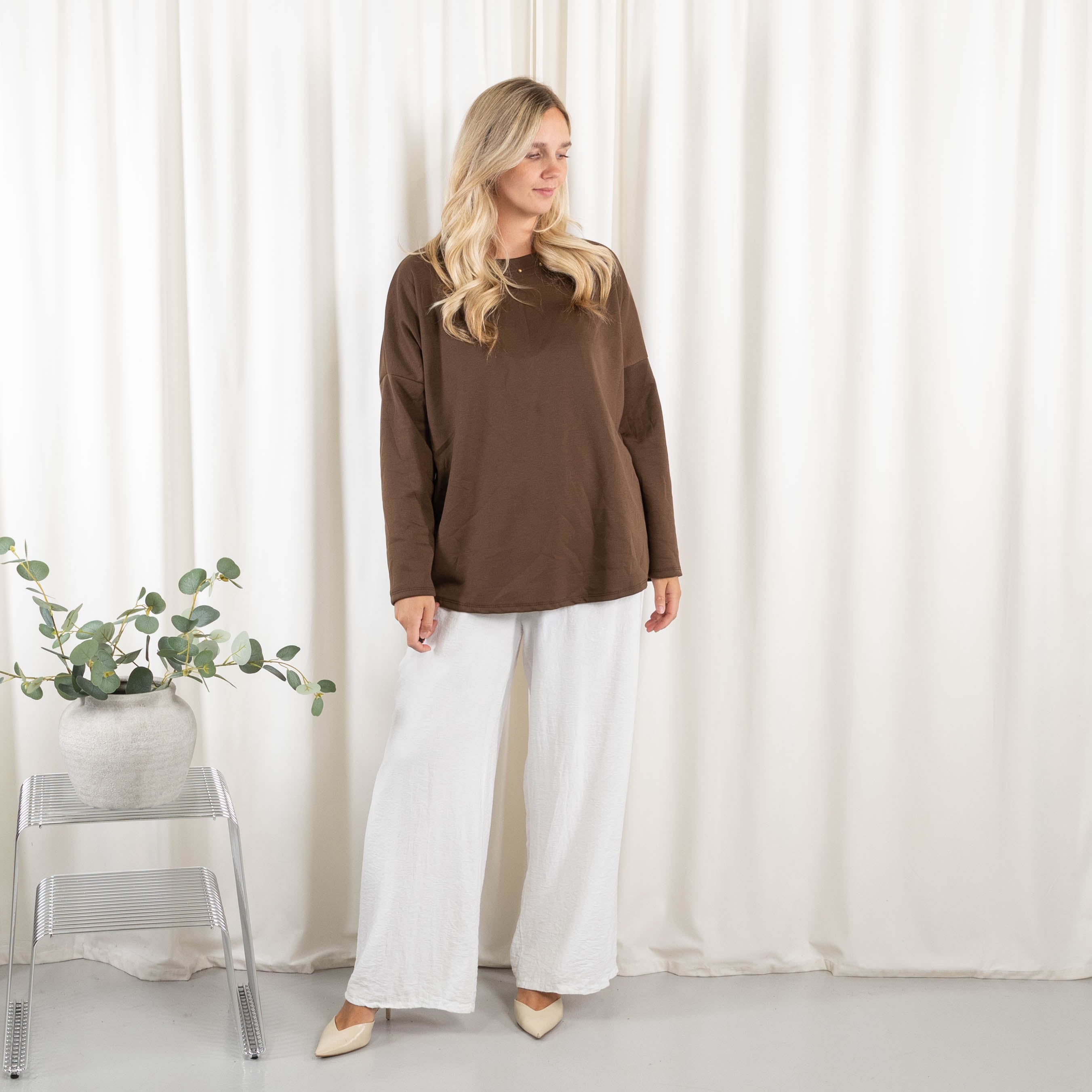Andrea sweatshirt, Choko