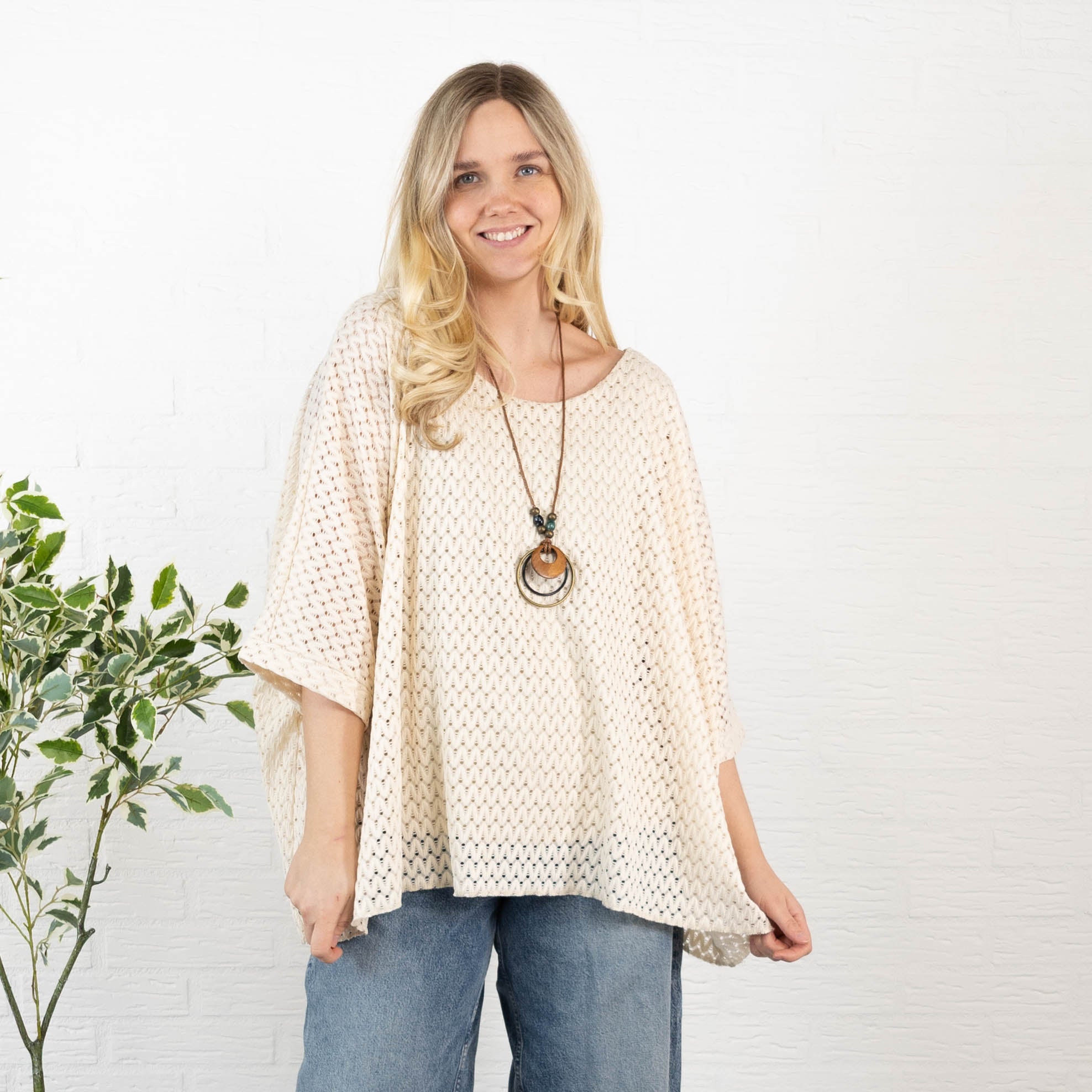 Hanne overdel, Beige